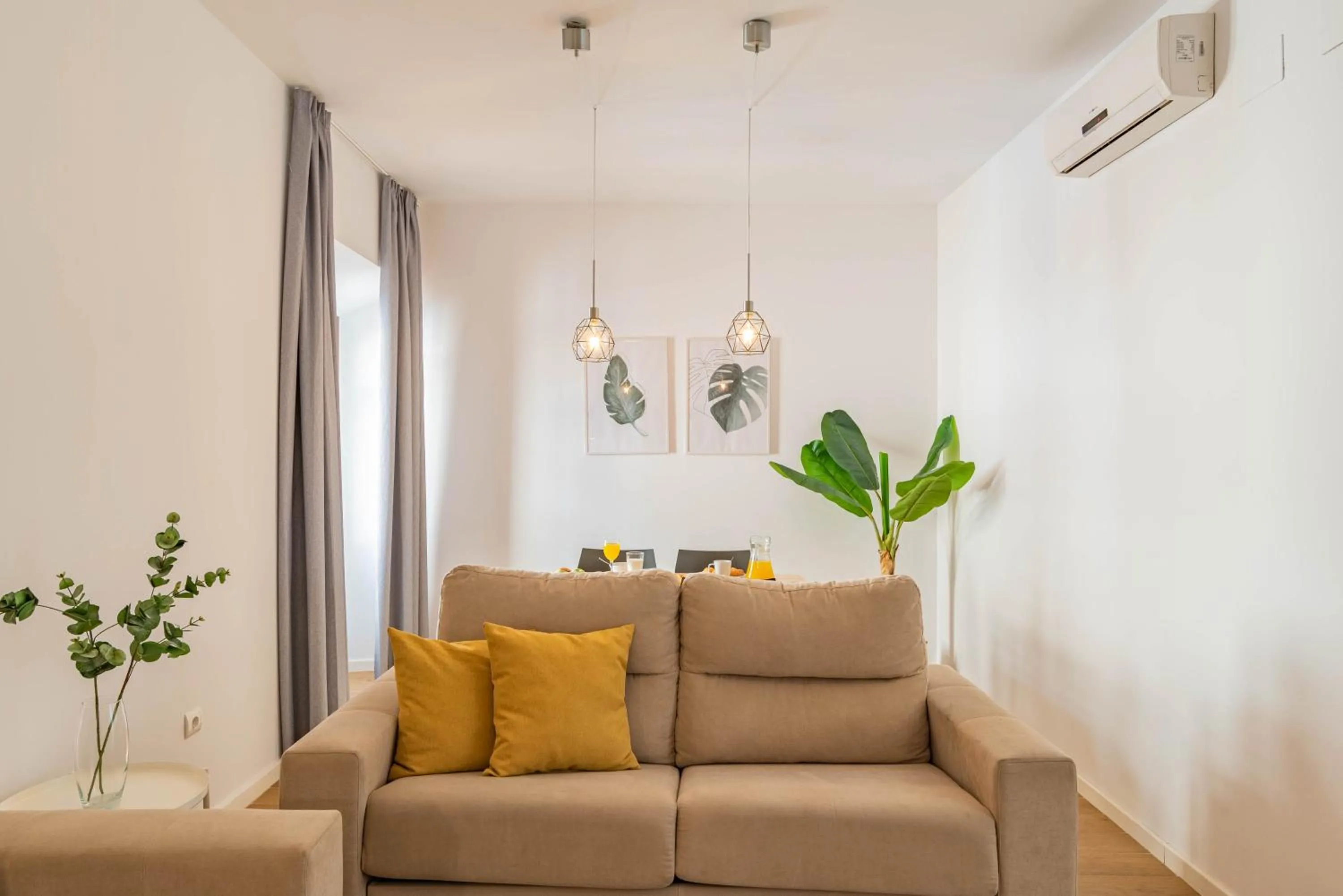 Living room in Feelathome Merced Apartments