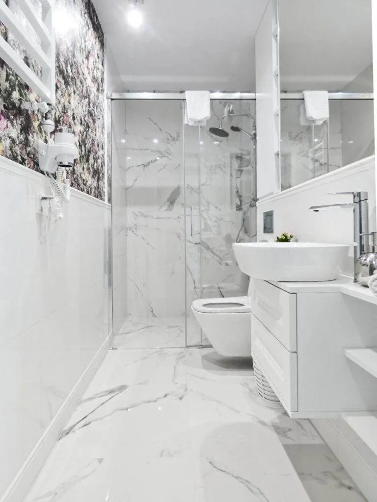 Shower in Euforia Apartamenty