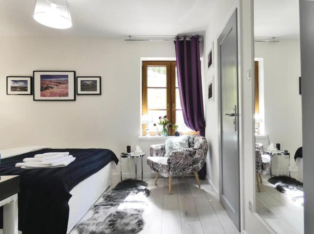 Bed in Euforia Apartamenty