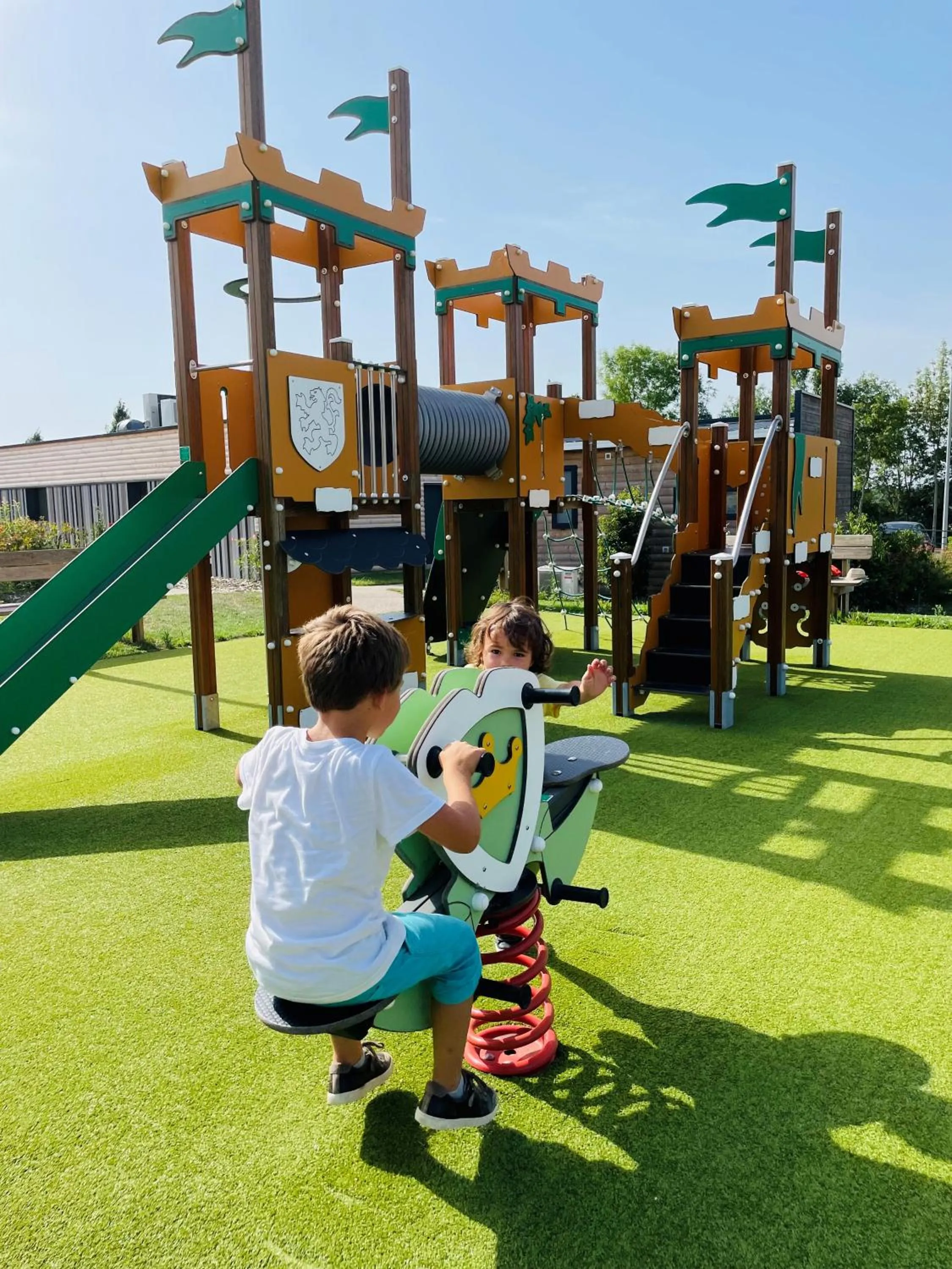 Children play ground in The Originals City, Ax Hotel, La Châtaigneraie
