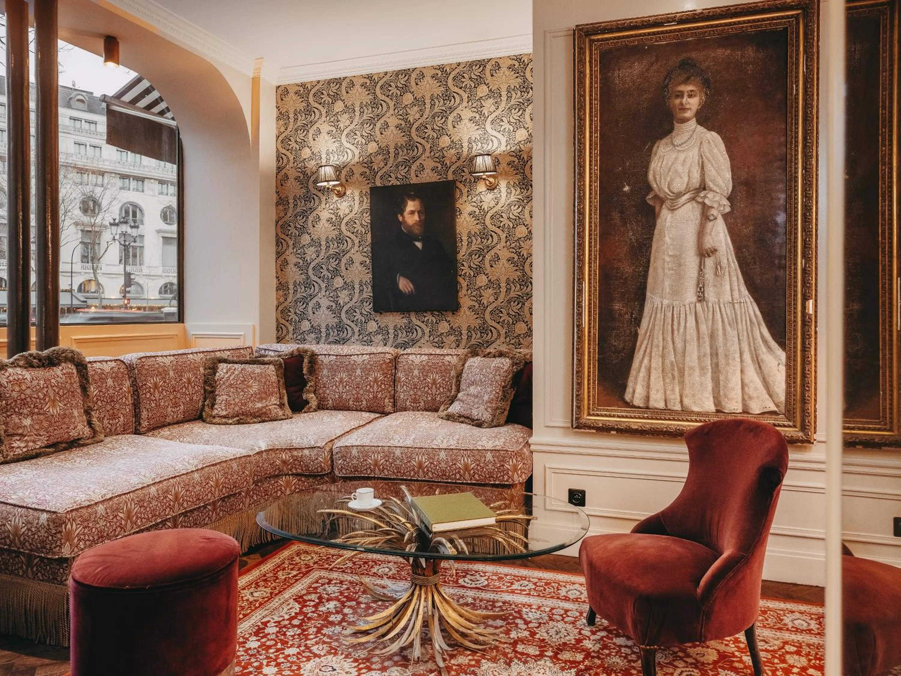 Living room in Hôtel Maison Malesherbes