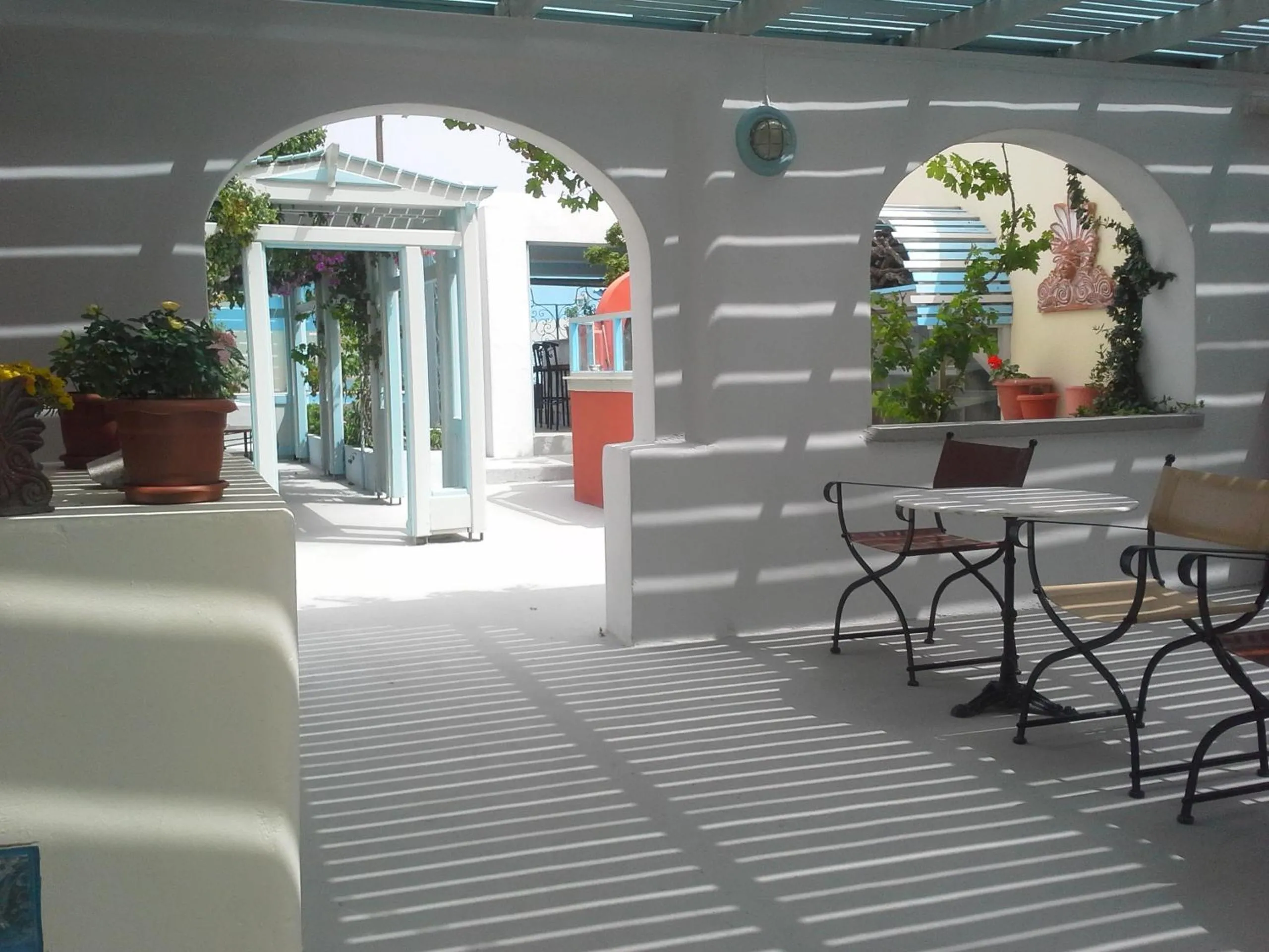 Lobby or reception in Villa Anneta