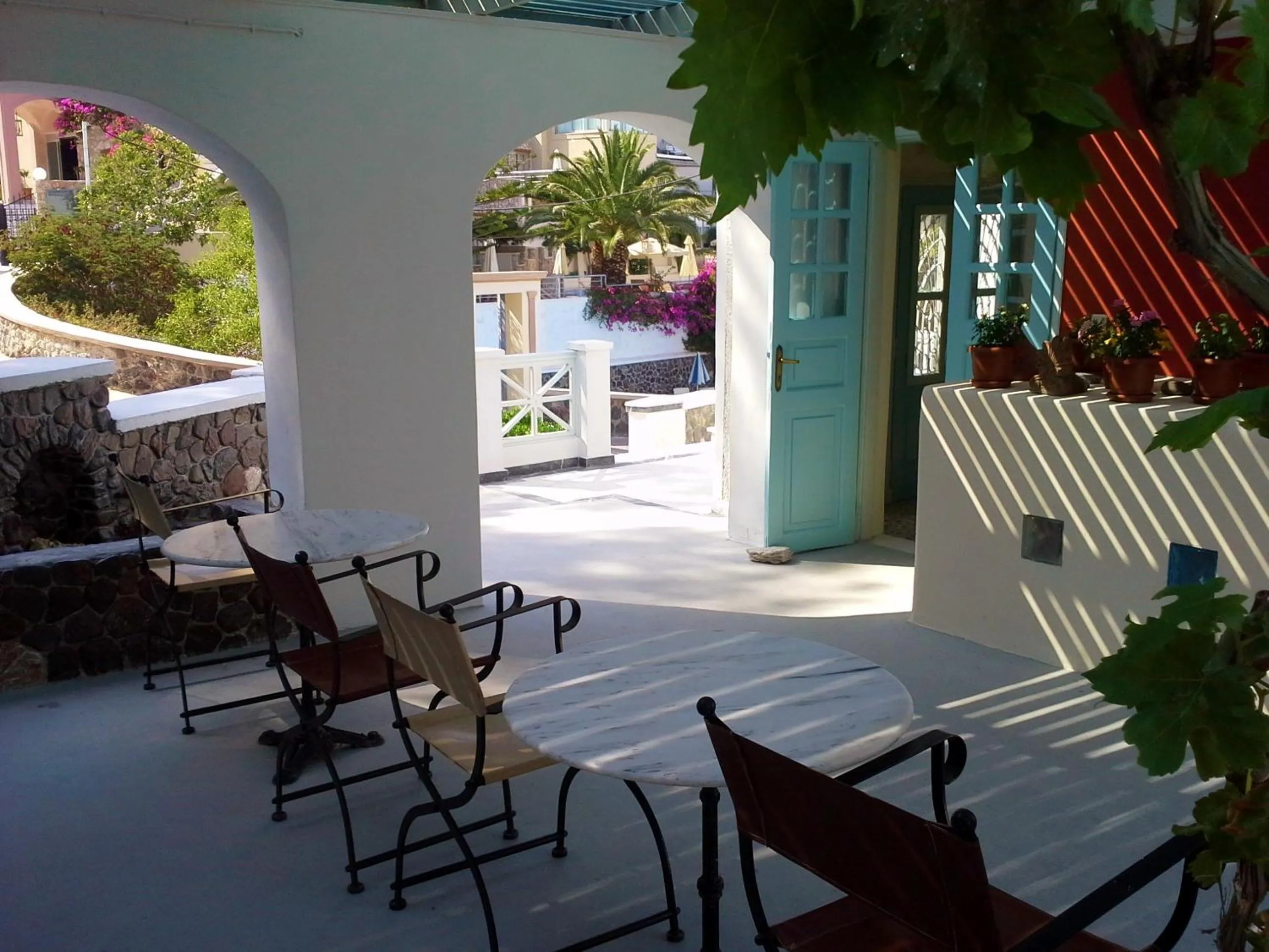 Lobby or reception in Villa Anneta
