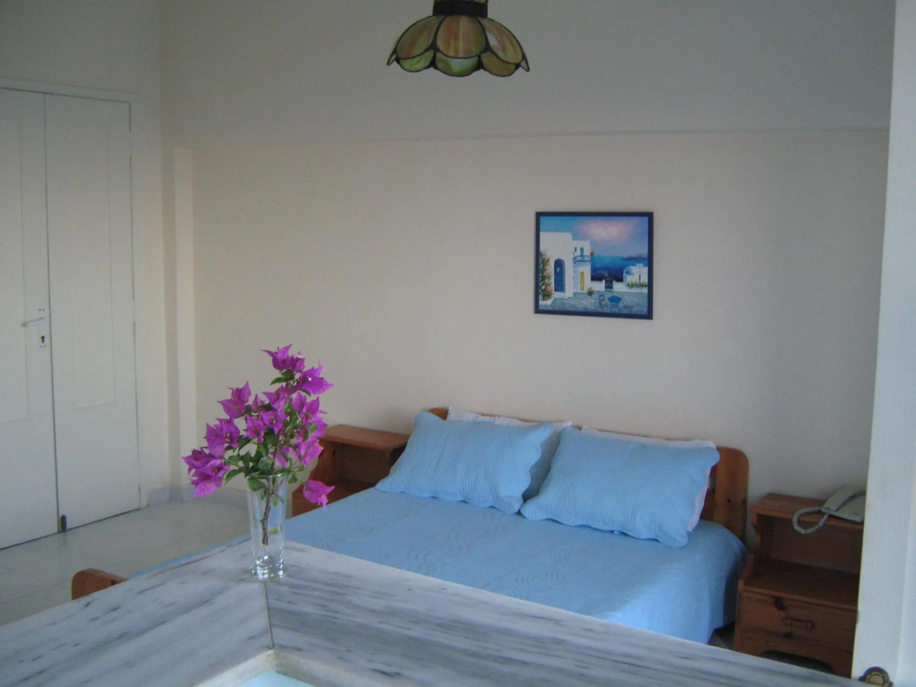 Decorative detail, Bed in Villa Anneta