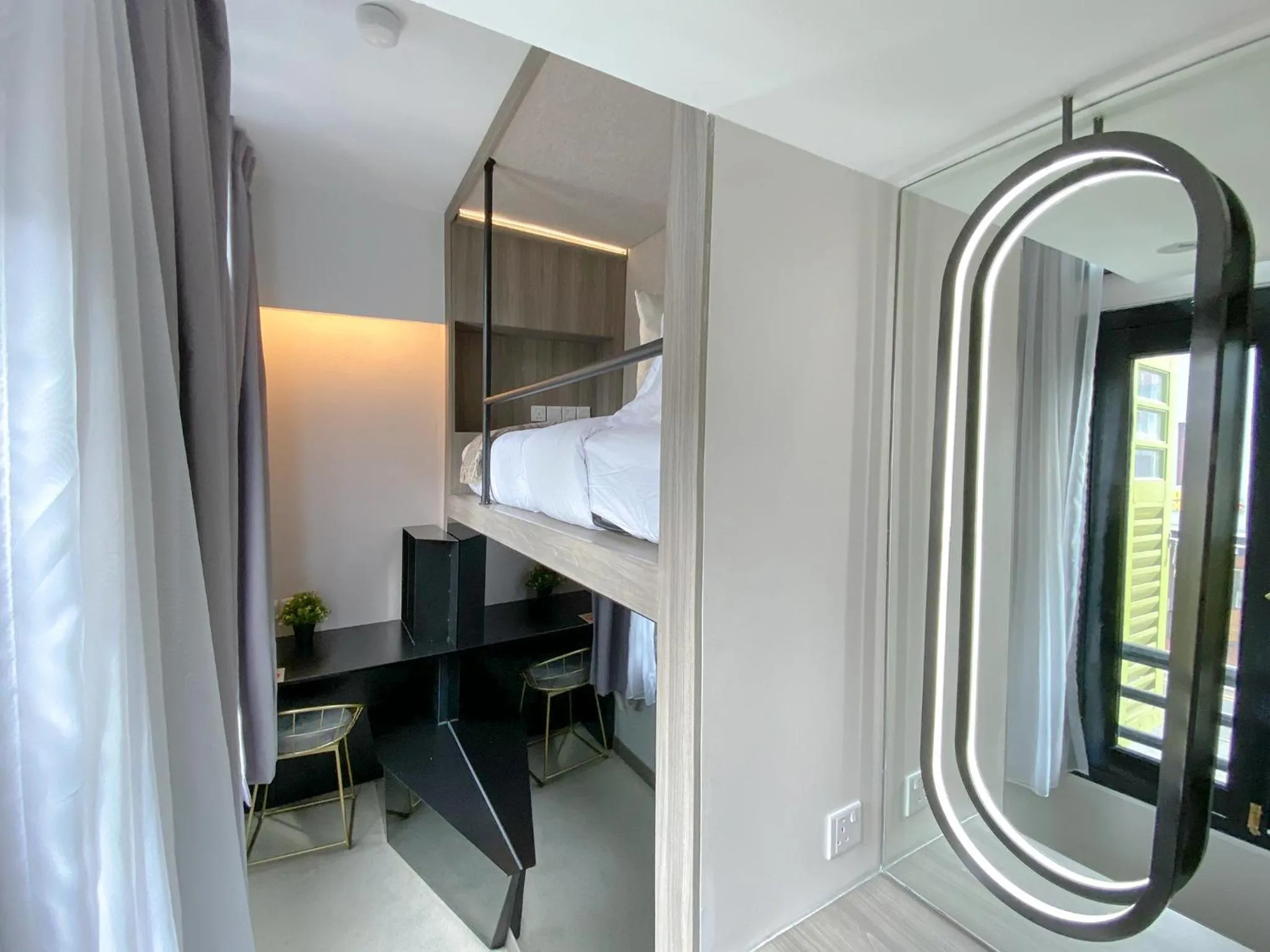 Bed, TV/Entertainment Center in ST Signature Chinatown