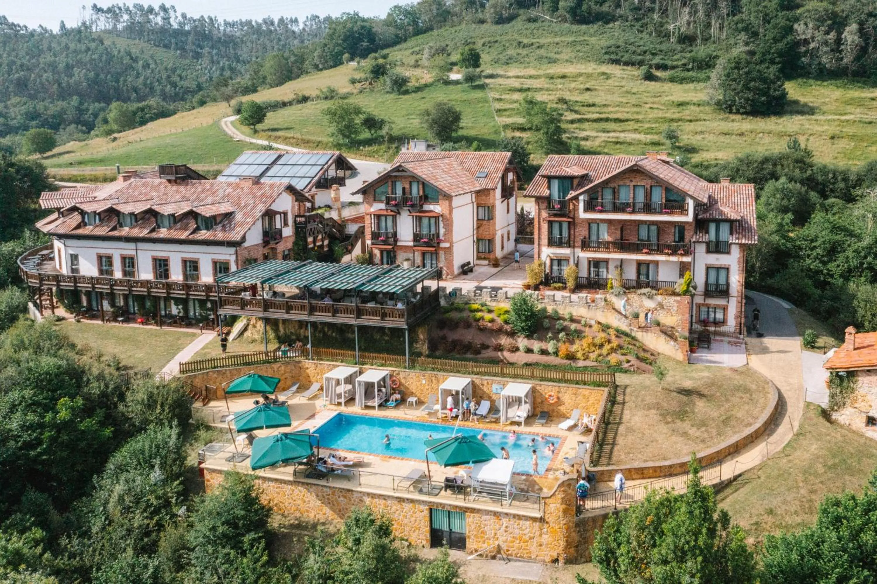Bird's eye view in Hotel Cerro La Nina