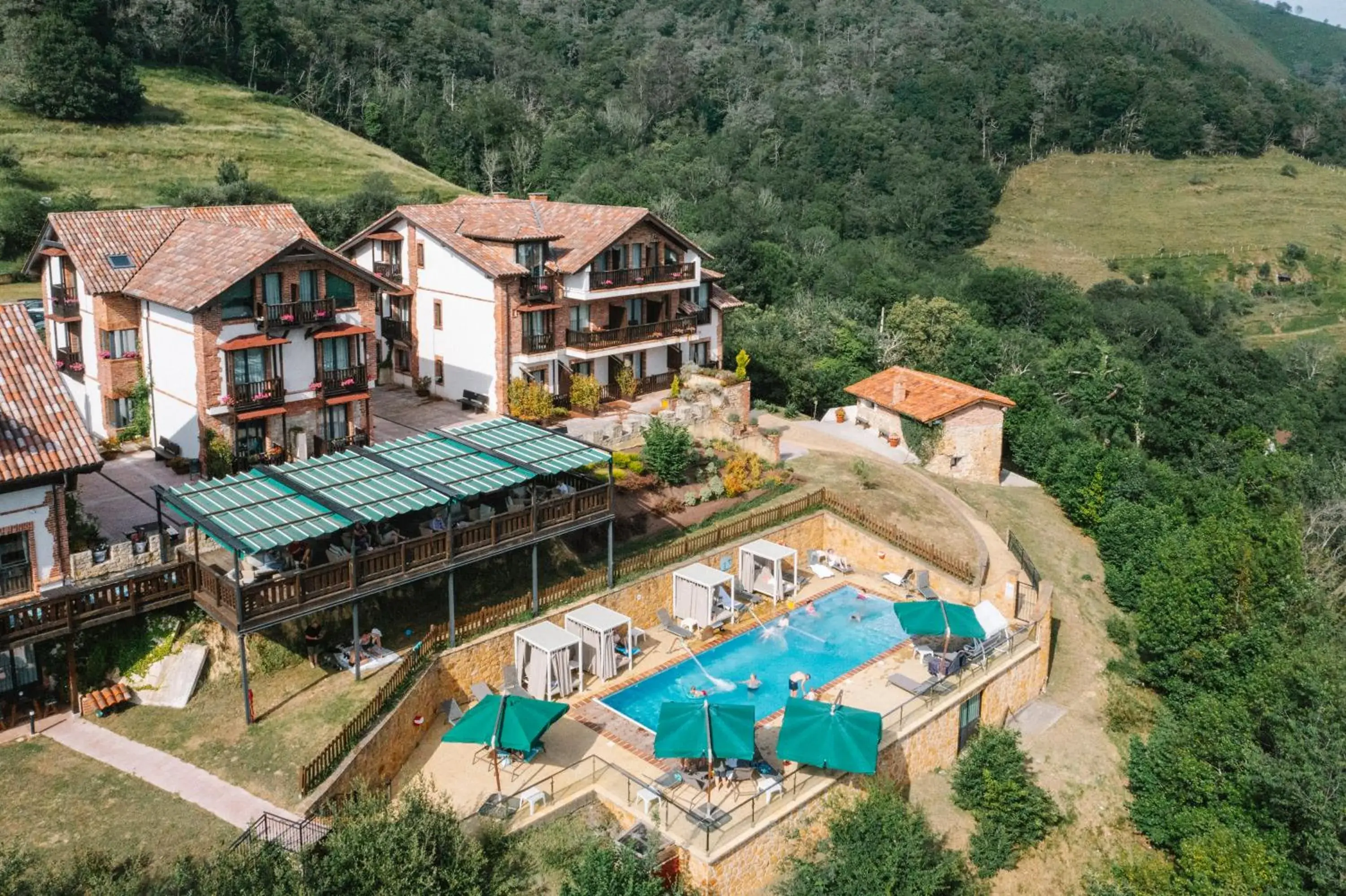 Bird's eye view in Hotel Cerro La Nina Bird's eye view in Hotel Cerro La Nina
