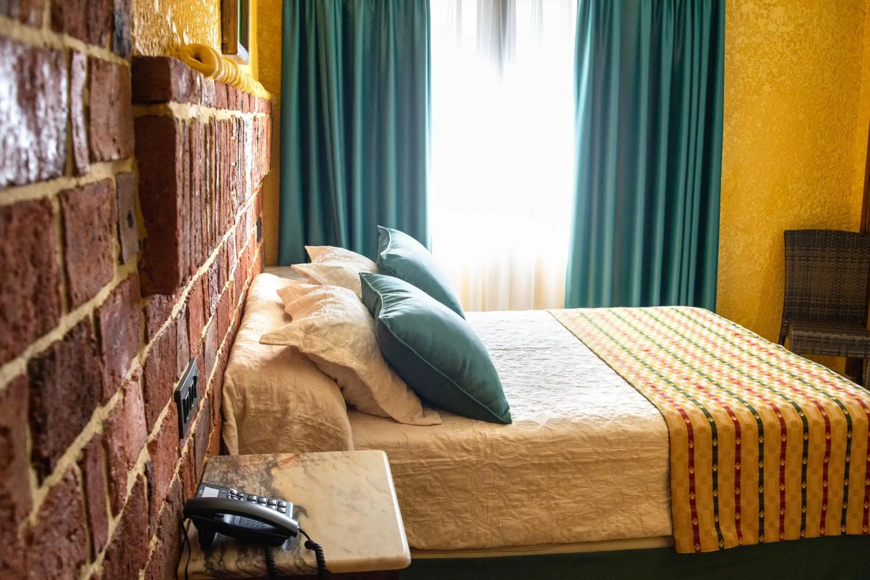 Bed in Hotel Cerro La Nina Bed in Hotel Cerro La Nina