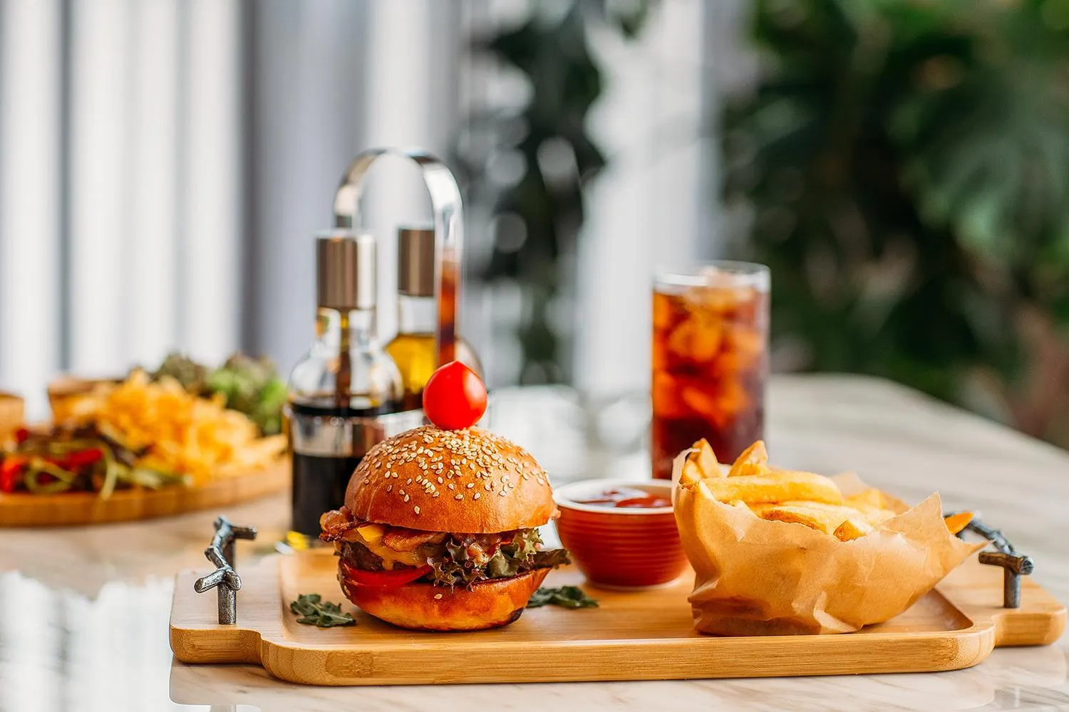 Food and drinks in Horizont Hotel Tbilisi