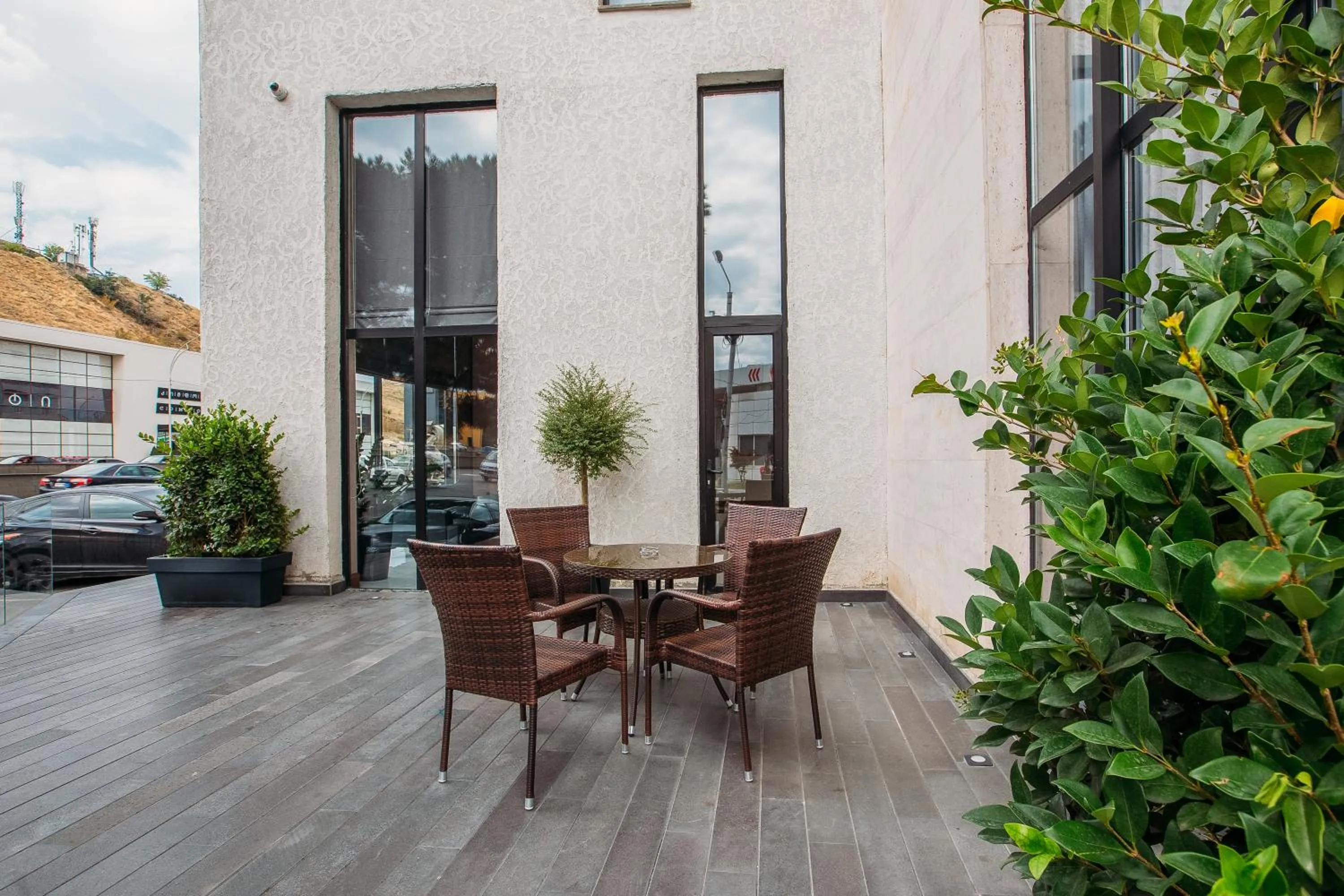 Property building in Horizont Hotel Tbilisi