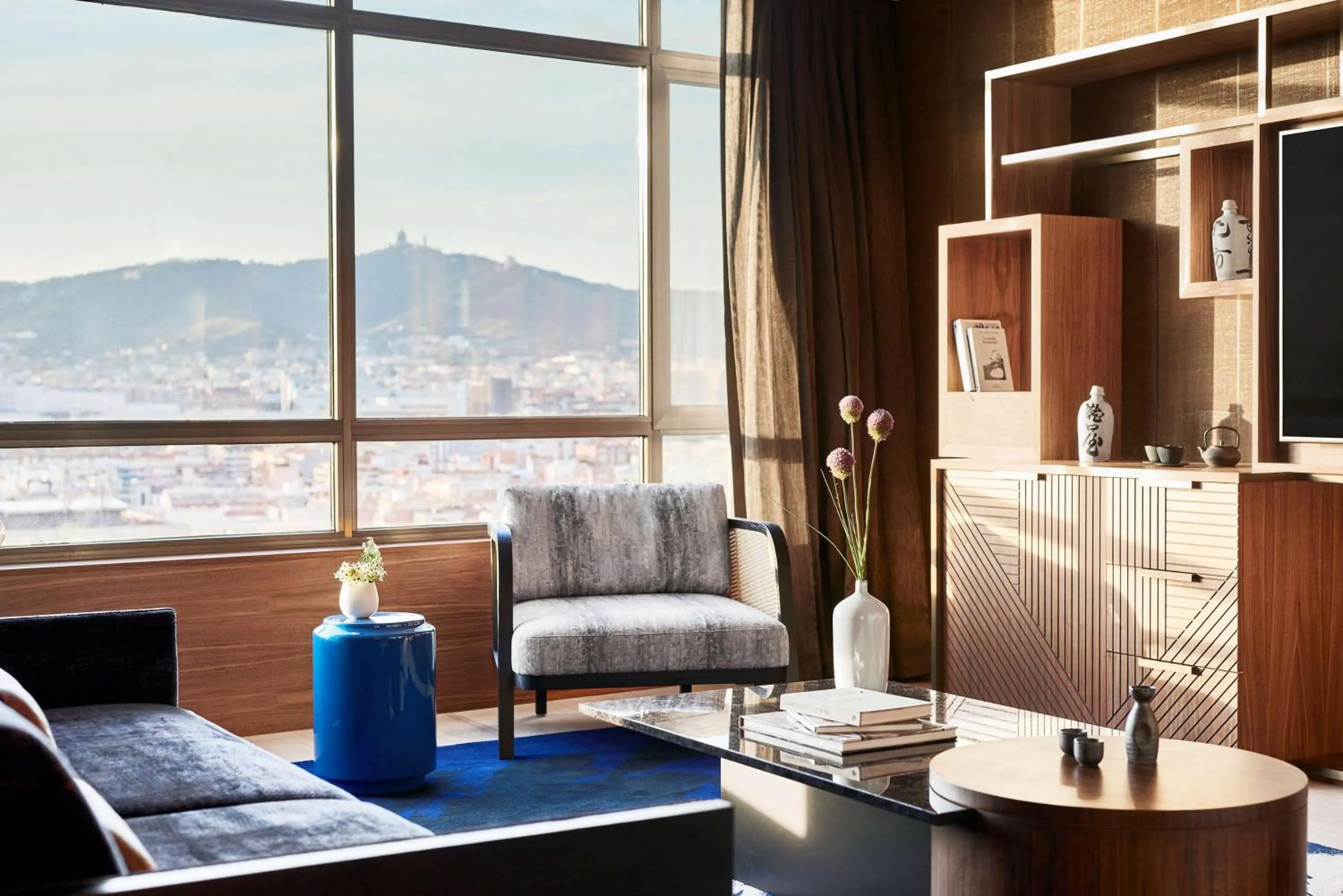 Photo of the whole room in Nobu Hotel Barcelona