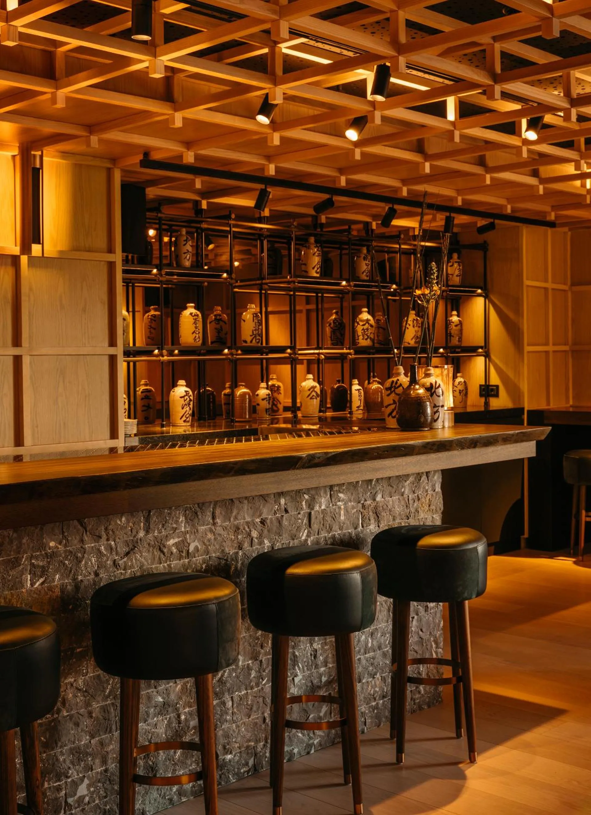 Lounge or bar in Nobu Hotel Barcelona