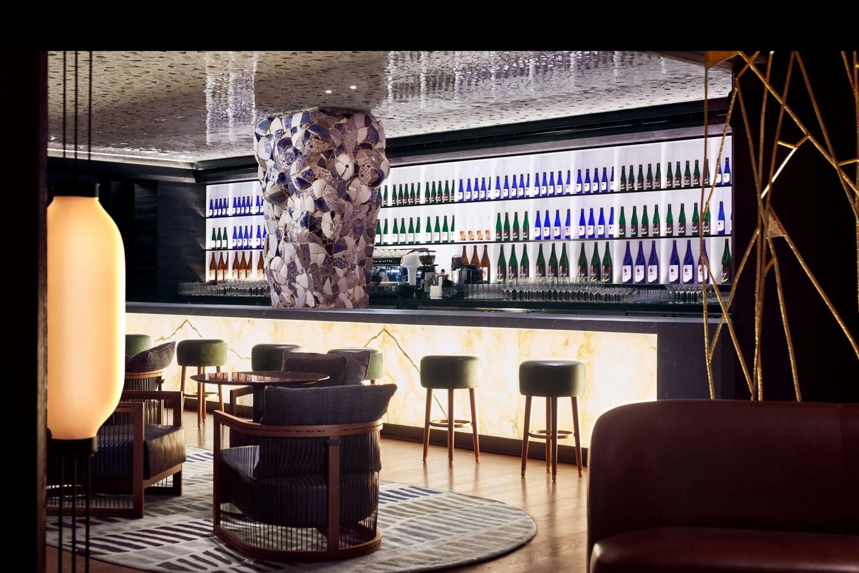 Lounge or bar in Nobu Hotel Barcelona