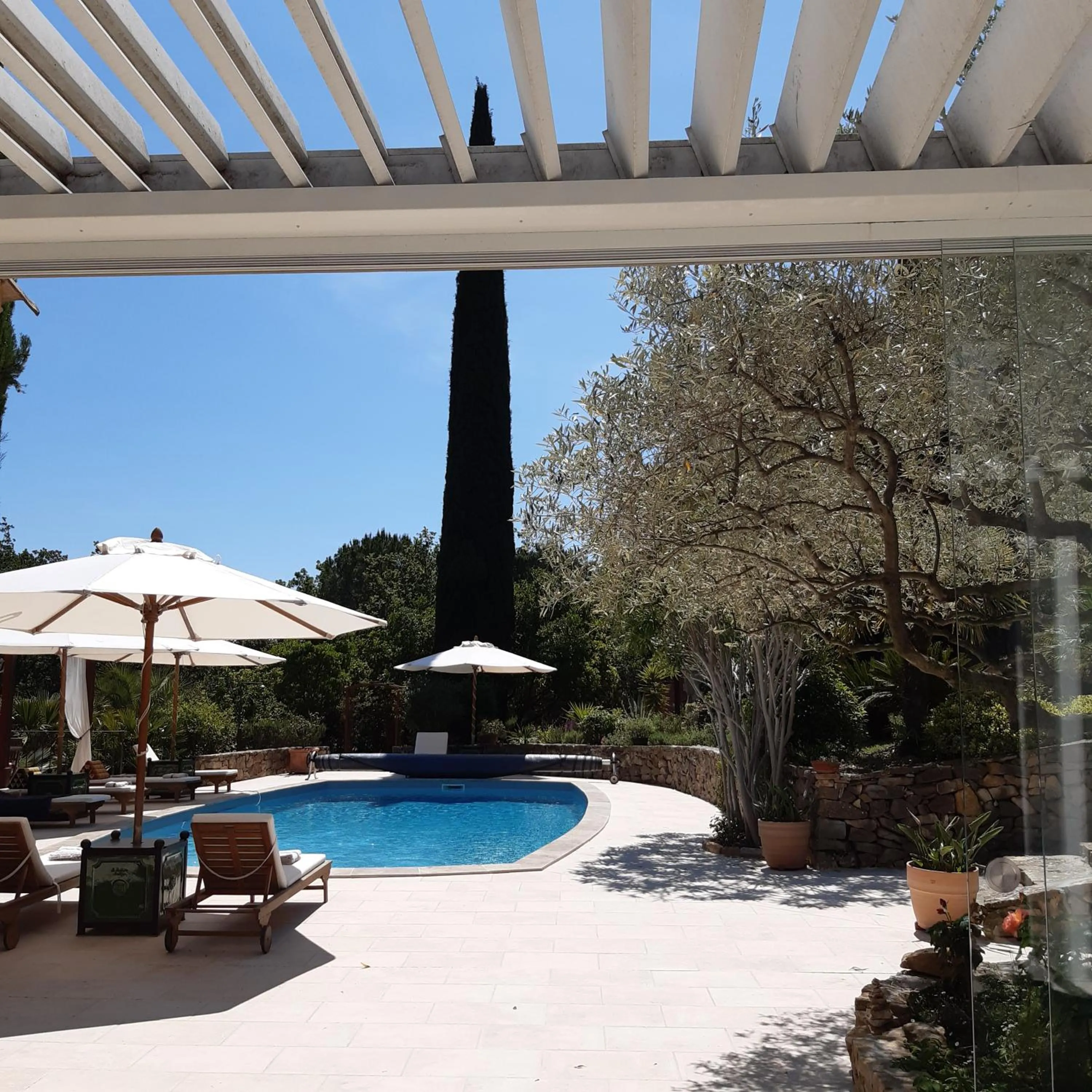 Swimming pool in Mas Lei Bancau