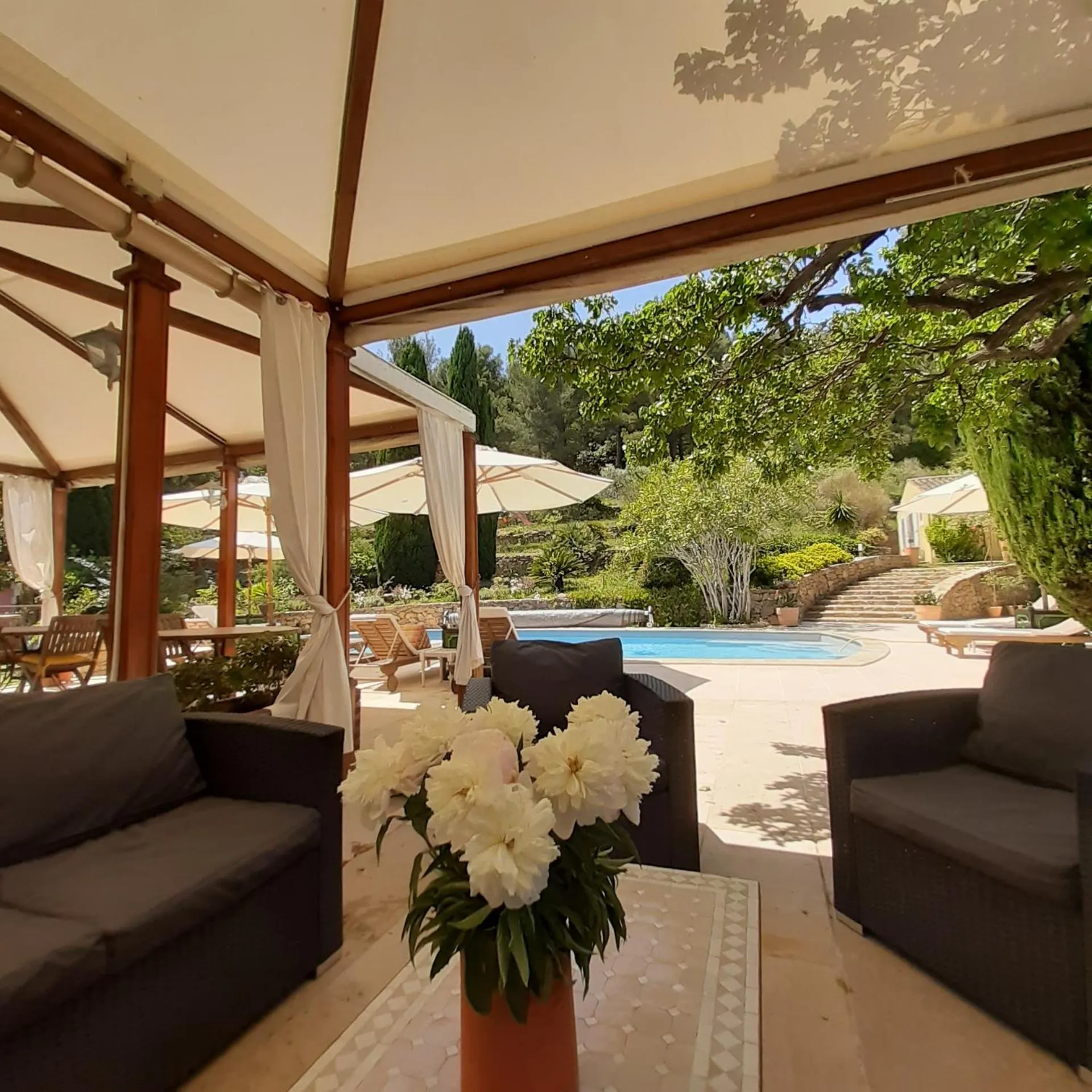 Seating area in Mas Lei Bancau