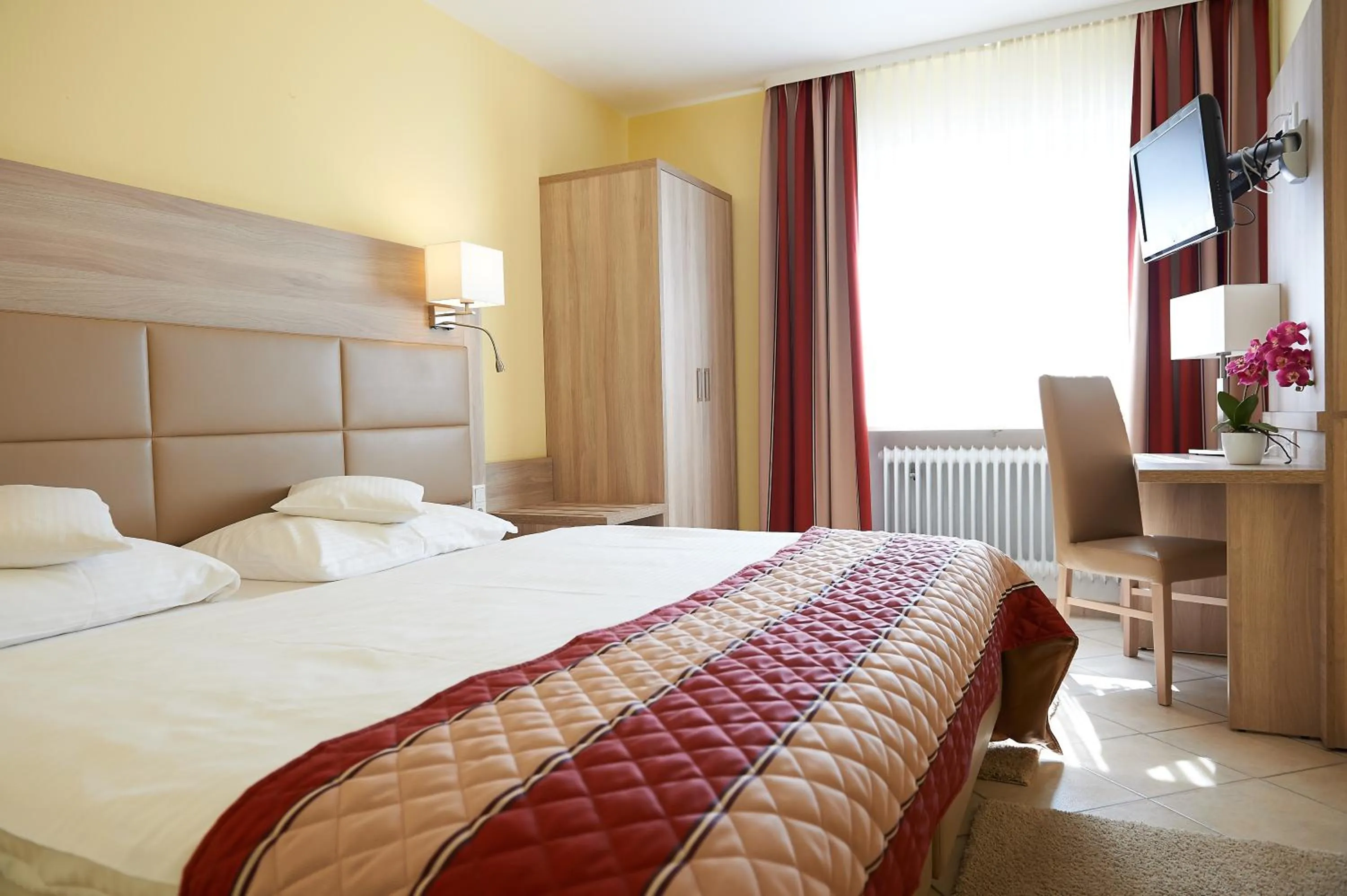 Bed in Hotel Wendelstein