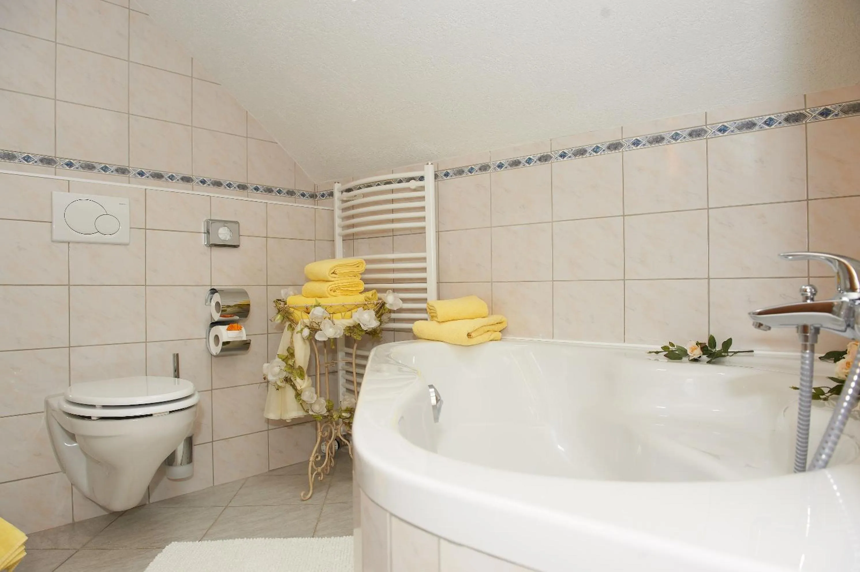 Bathroom in Hotel Wendelstein