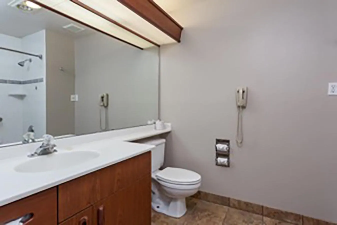 Shower in Shilo Inn Suites Hotel - Bend