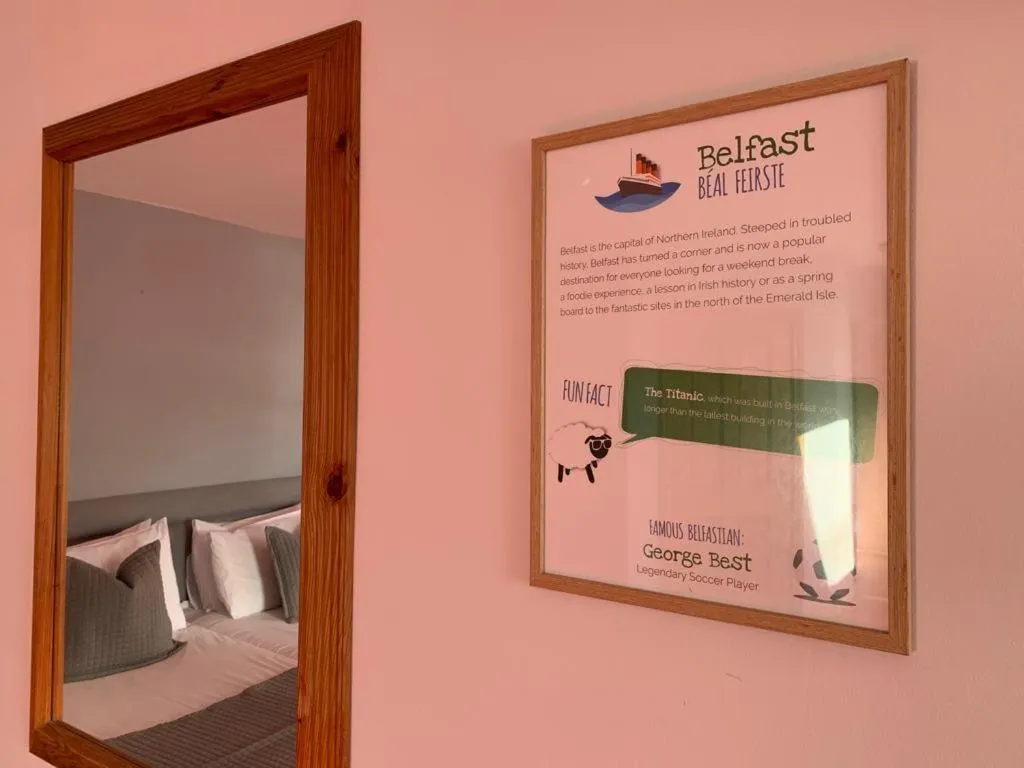 Bed in Dingle Marina Lodge