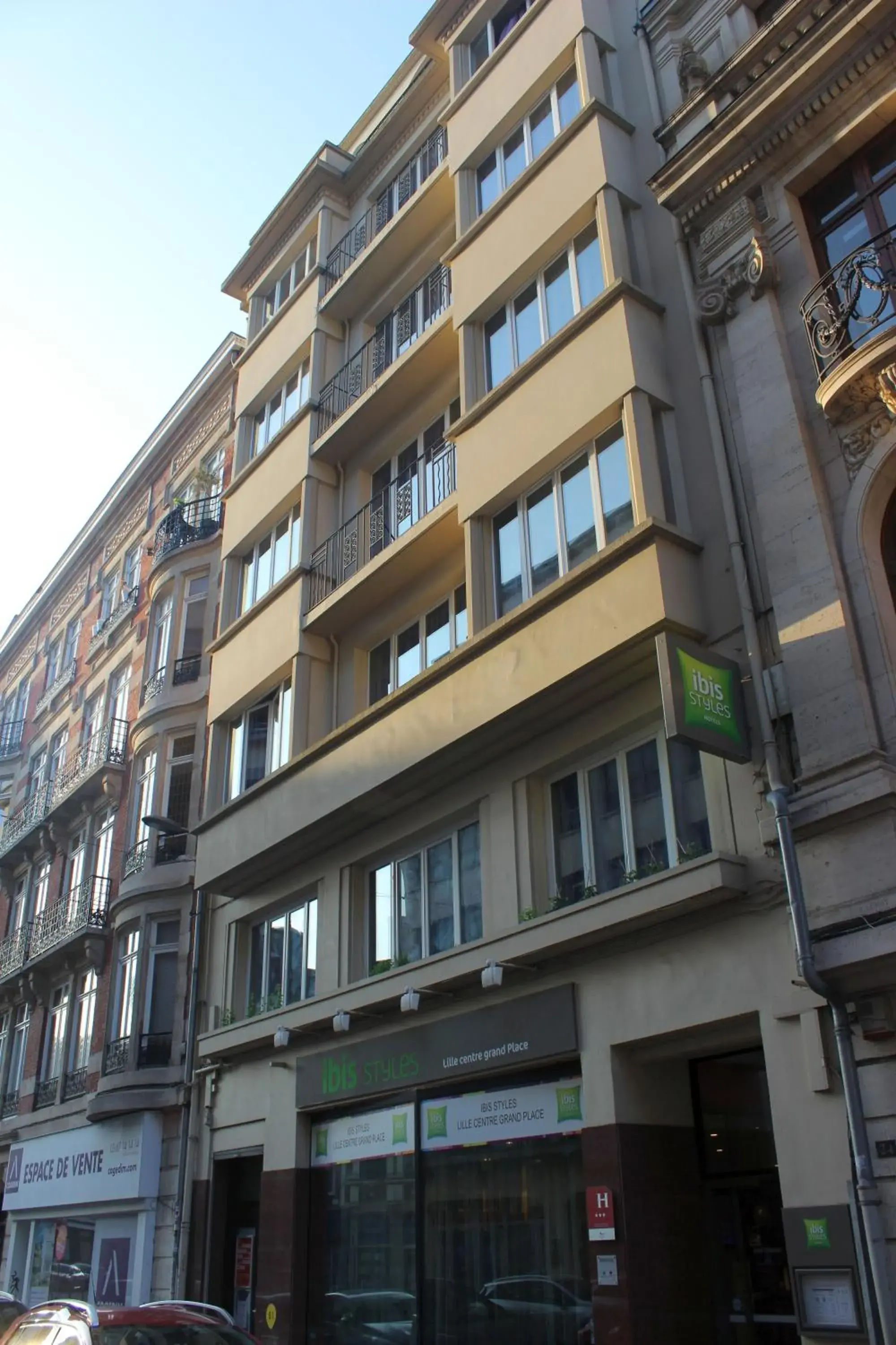 Facade/entrance in ibis Styles Lille Centre Grand Place Facade/entrance in ibis Styles Lille Centre Grand Place