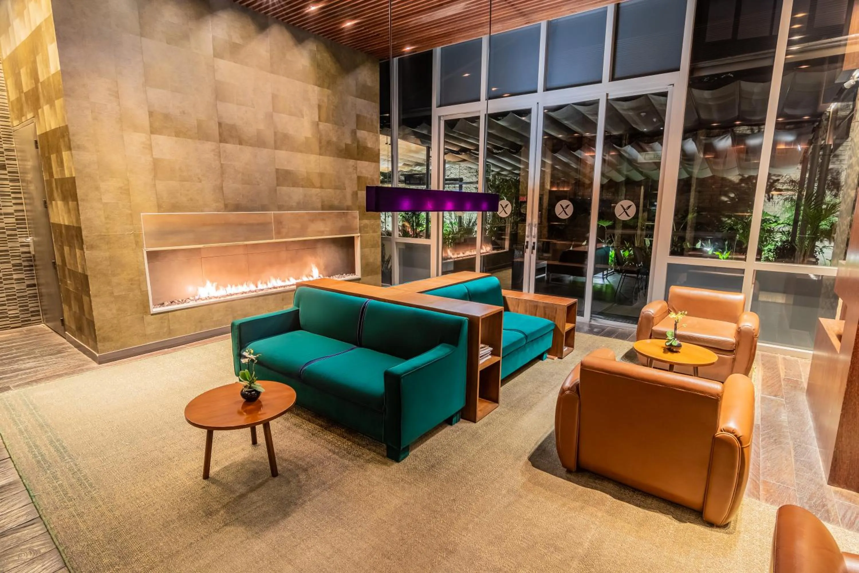 Seating area in GHL Bioxury Hotel