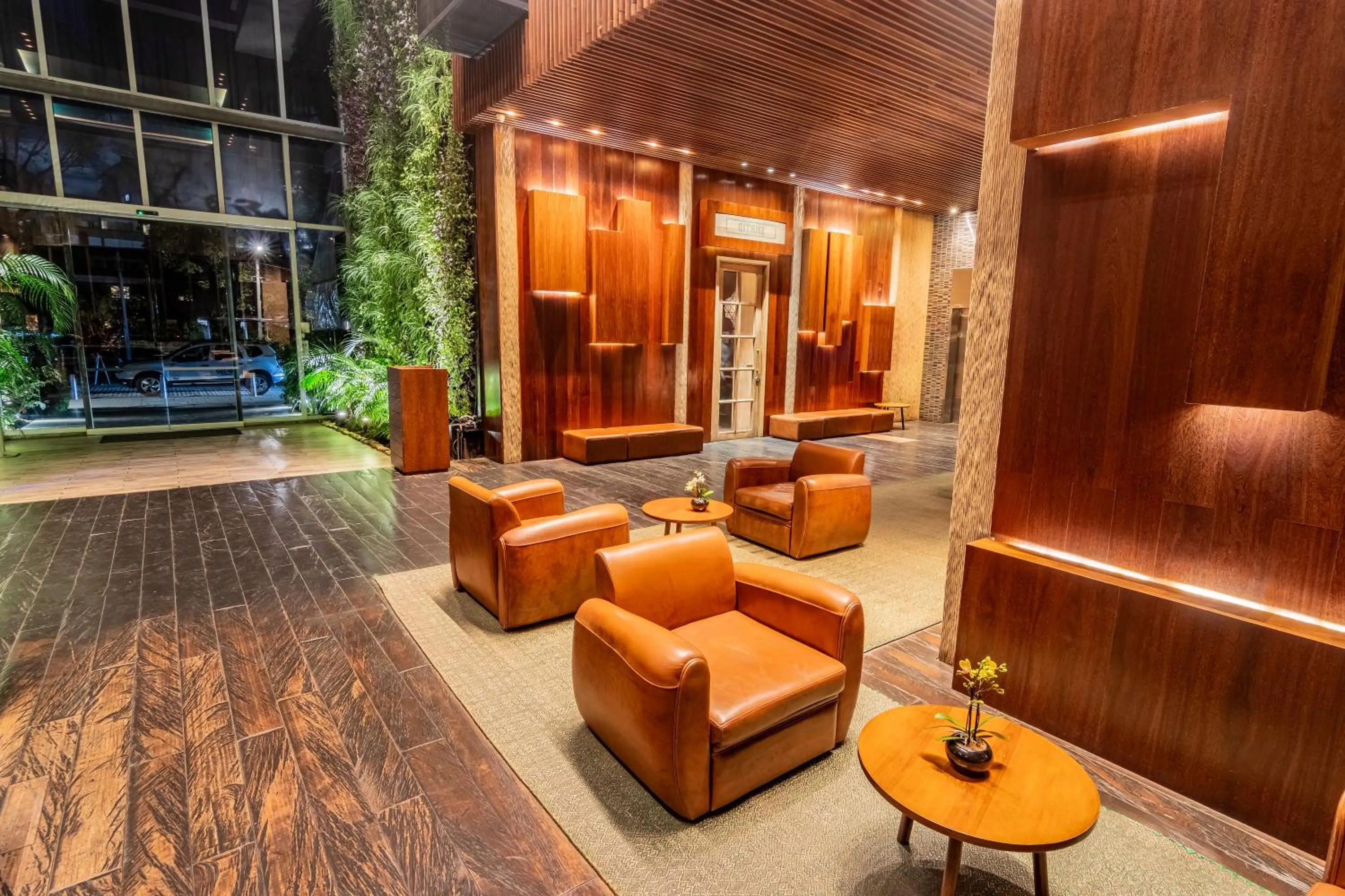 Seating area in GHL Bioxury Hotel