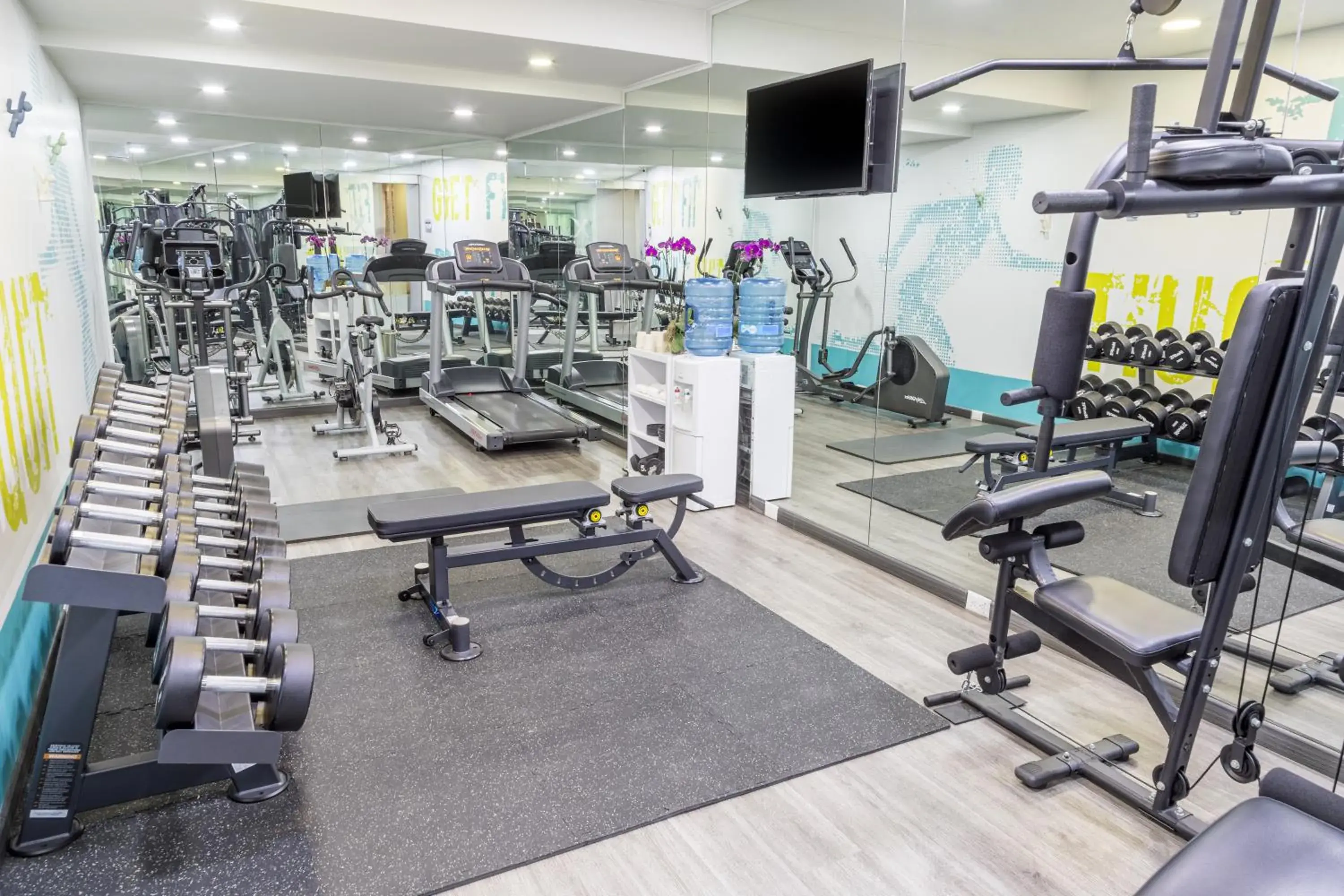 Fitness centre/facilities in GHL Bioxury Hotel Fitness centre/facilities in GHL Bioxury Hotel
