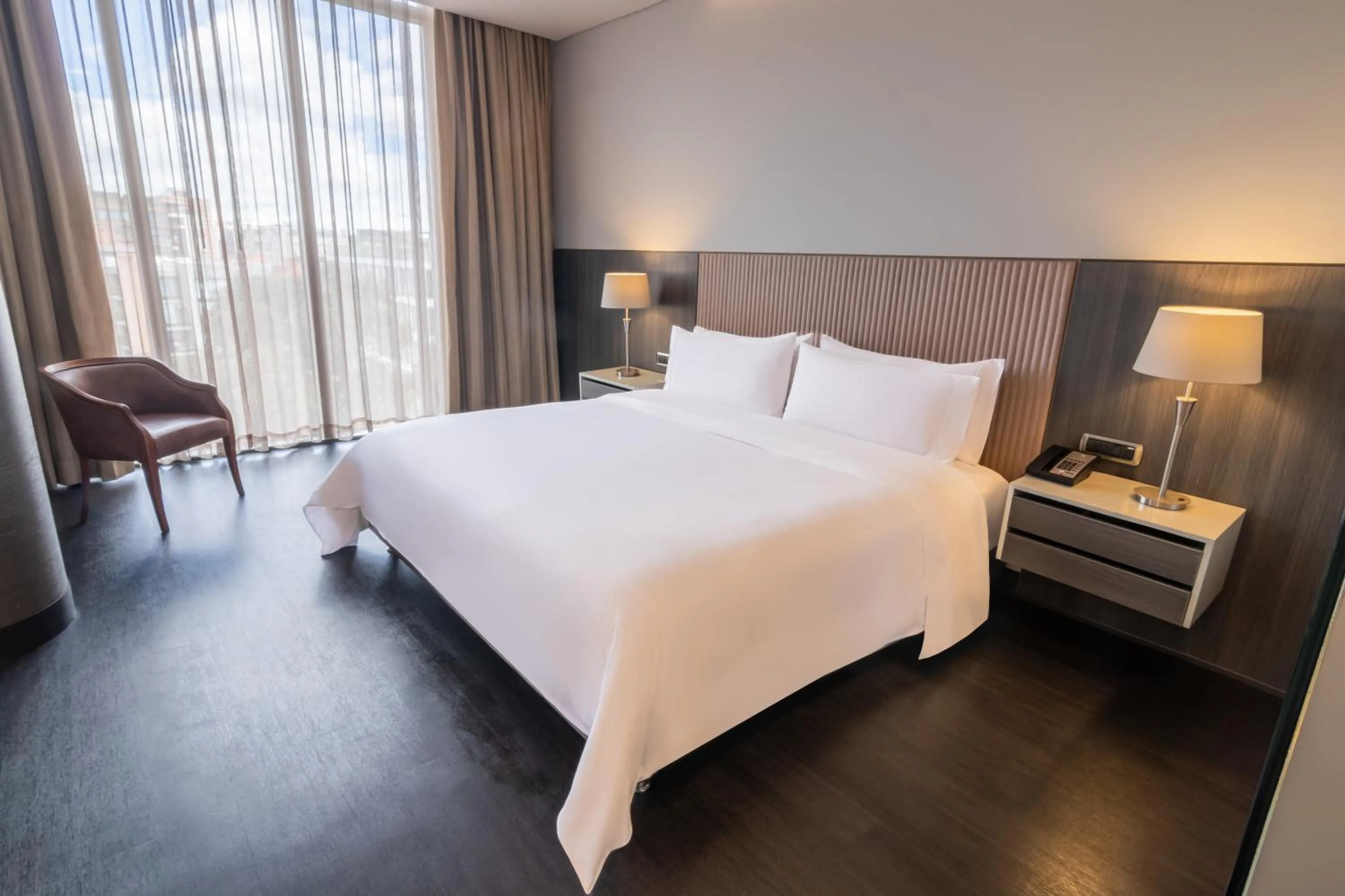 TV and multimedia, Bed in GHL Bioxury Hotel