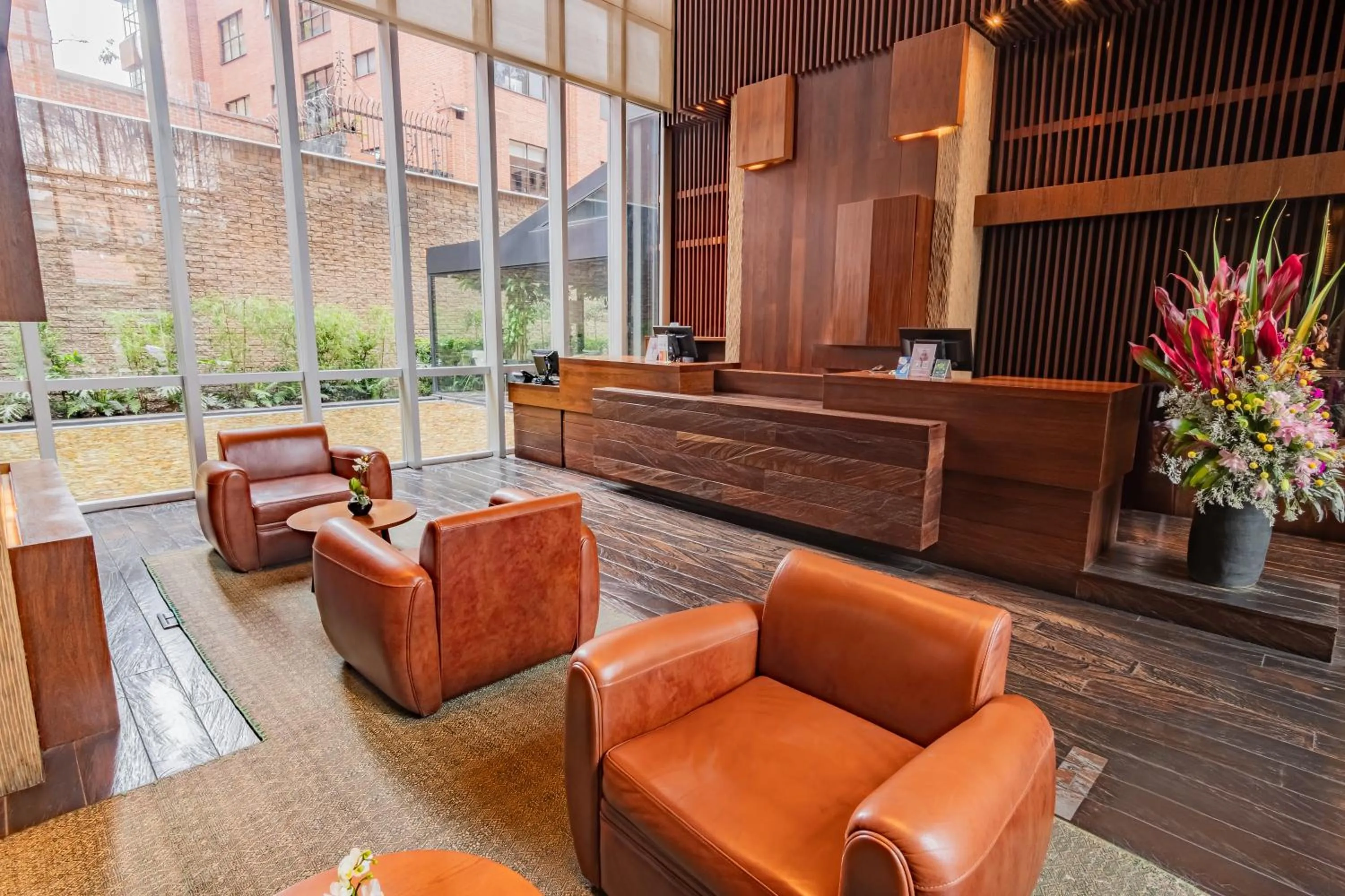 Seating area in GHL Bioxury Hotel