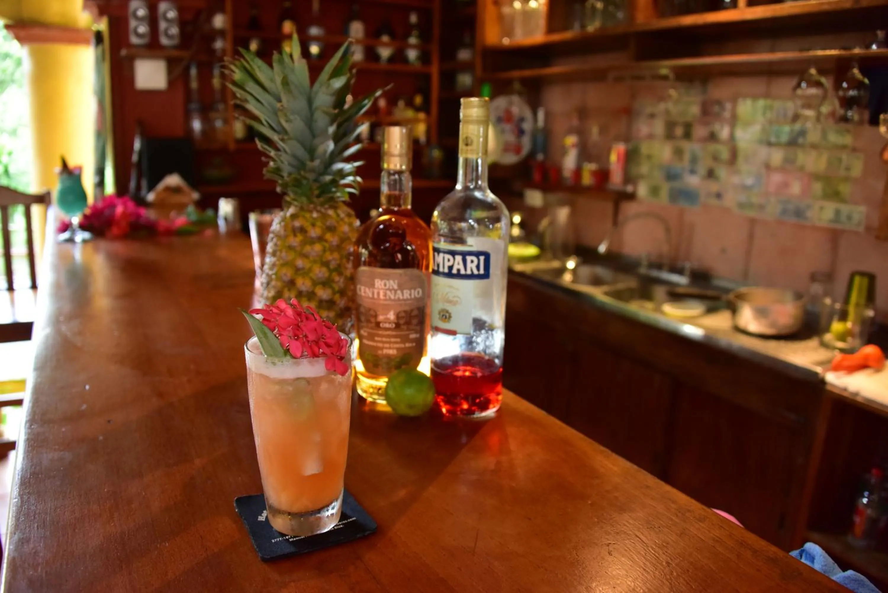 Drinks in Hotel Tres Banderas