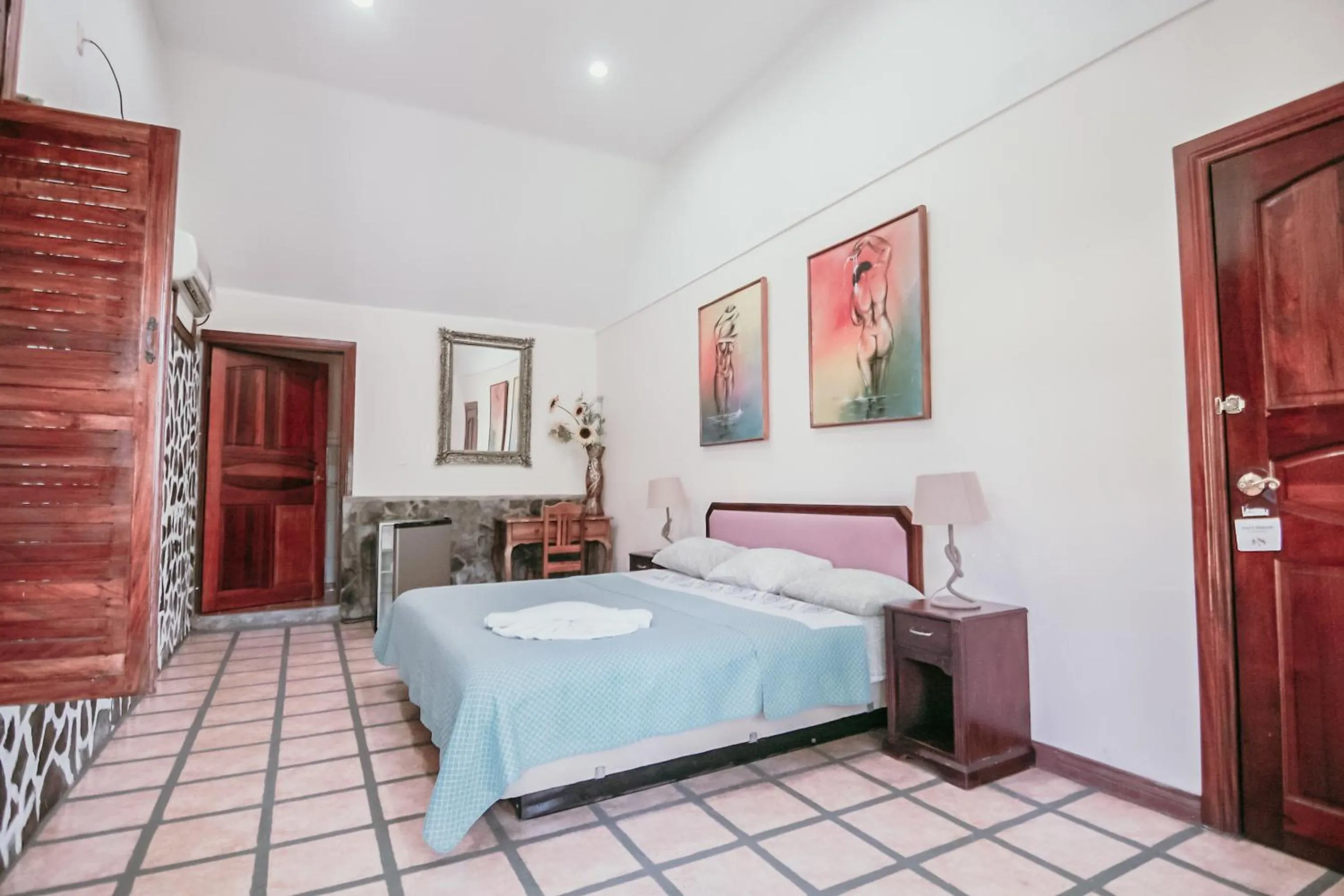 Bed in Hotel Tres Banderas