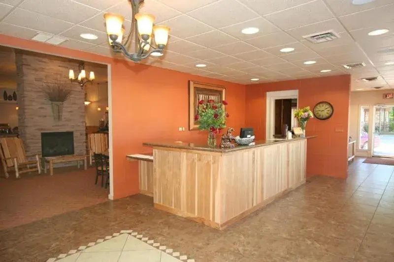 Lobby or reception in Trails End Motel Sheridan Lobby or reception in Trails End Motel Sheridan
