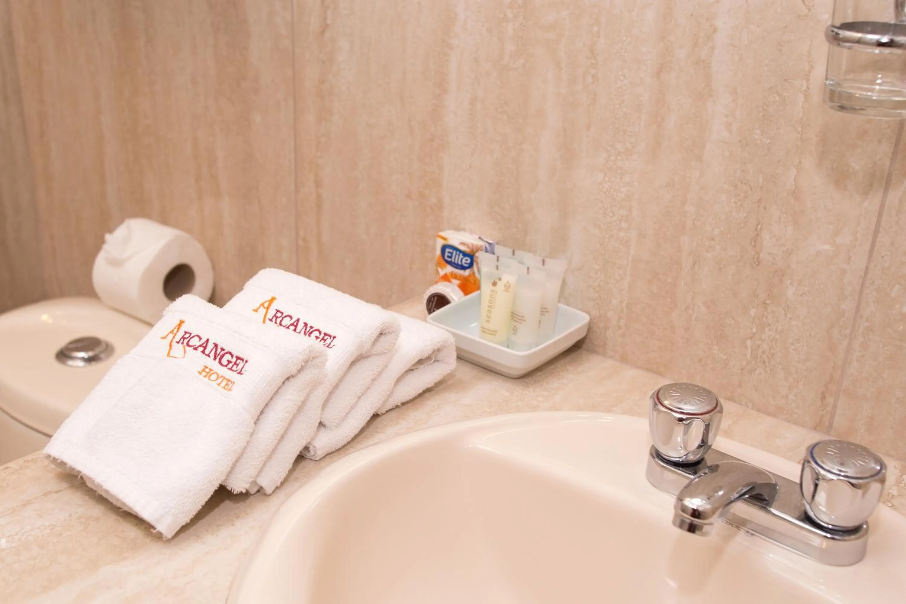 Shower in Hotel Arcangel