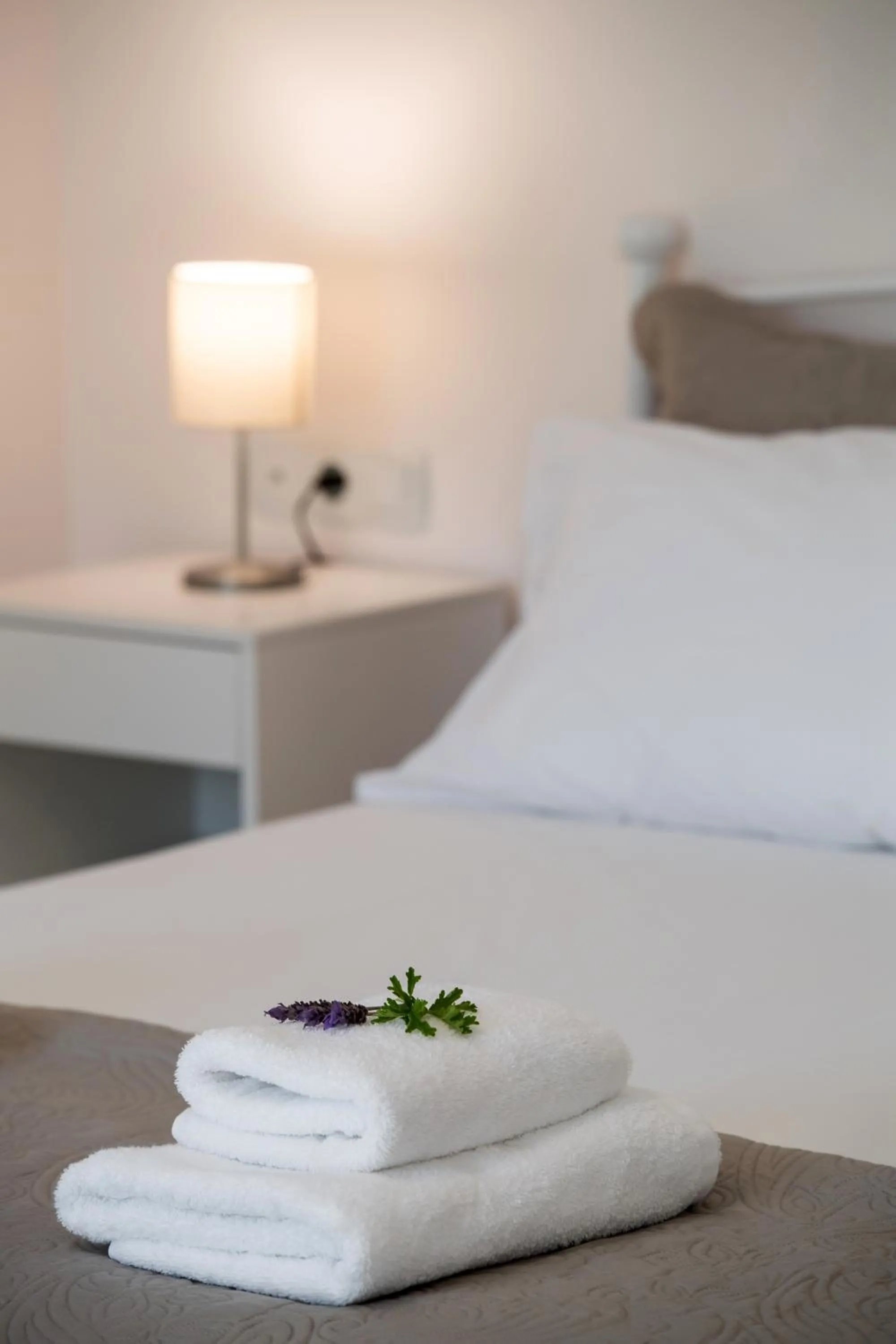 Bed in Bounatsa Studios & Apartments