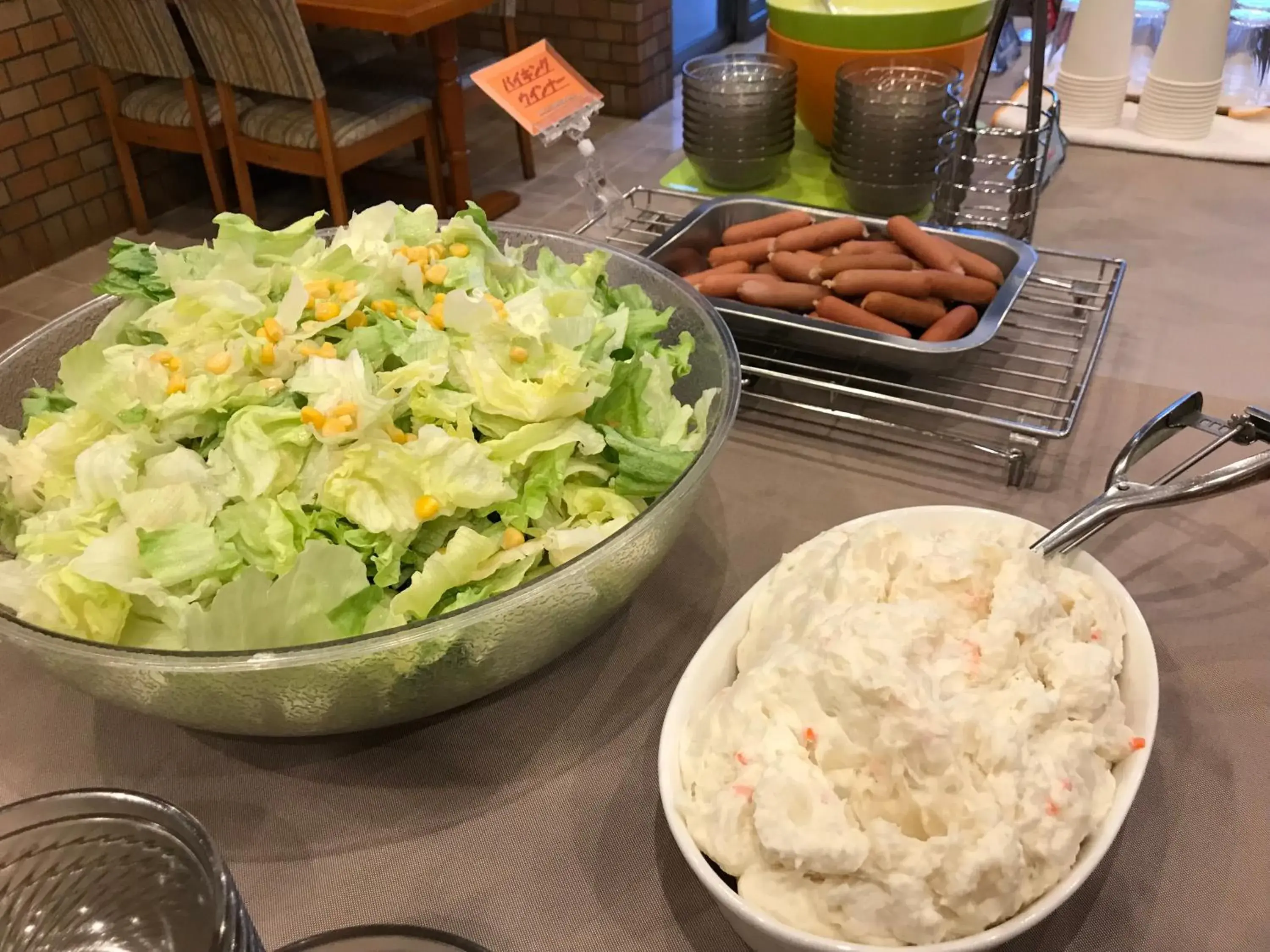 Buffet breakfast in Hotel Axia Inn Kushiro Buffet breakfast in Hotel Axia Inn Kushiro