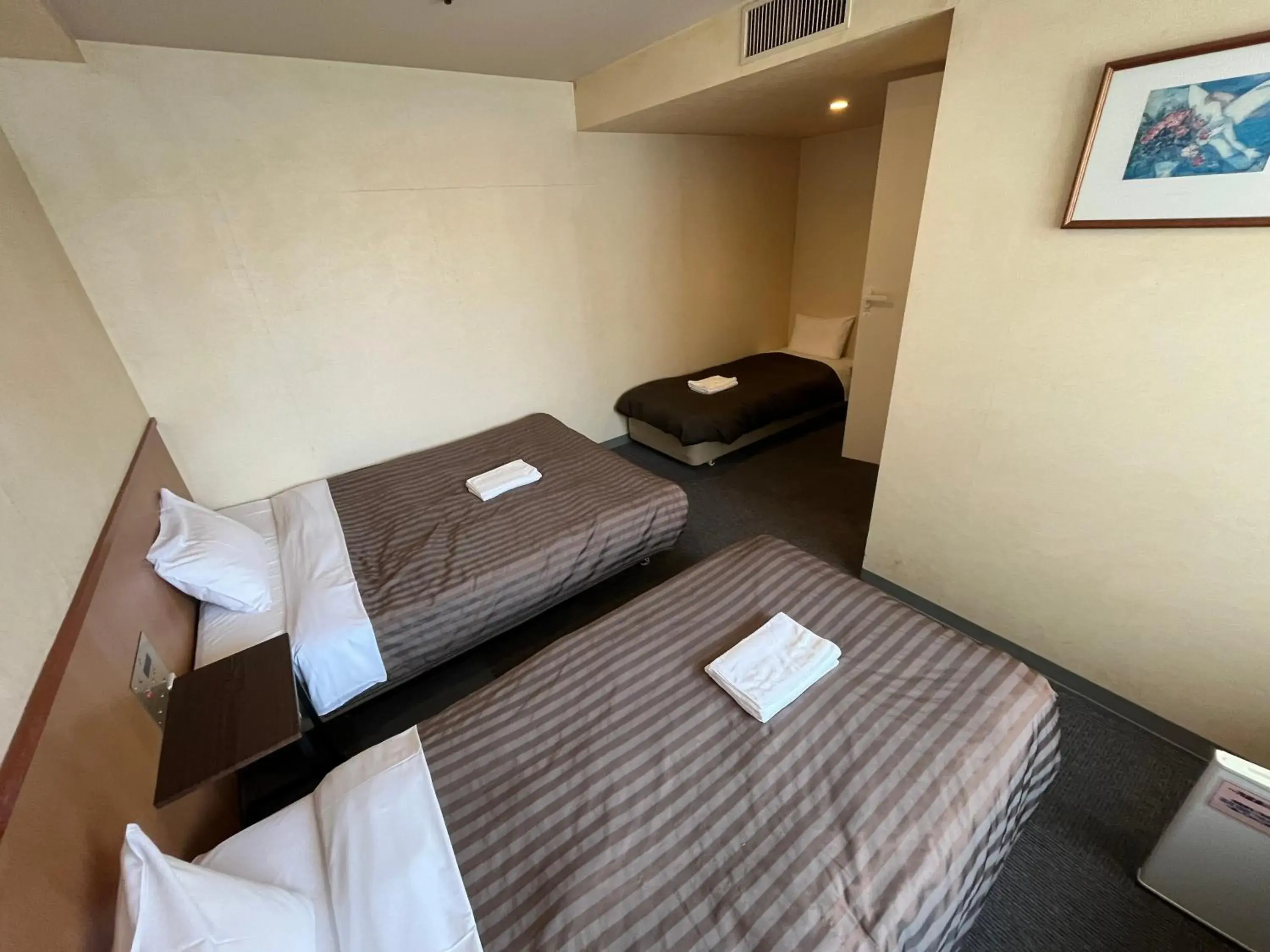 Bedroom, Bed in Hotel Axia Inn Kushiro Bedroom, Bed in Hotel Axia Inn Kushiro