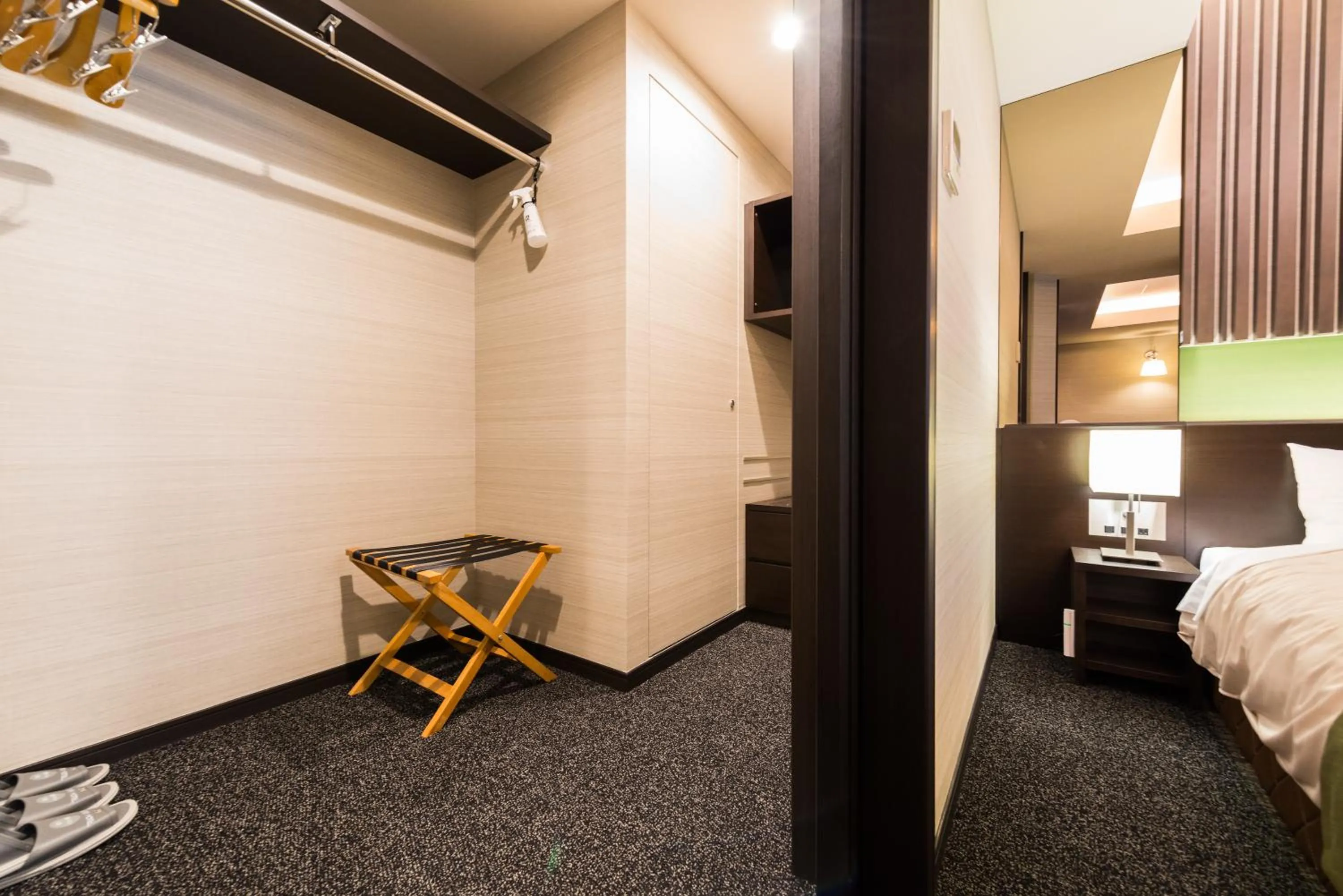 Bed in Super Hotel Premier Tokyo Station Yaesu-Chuoguchi