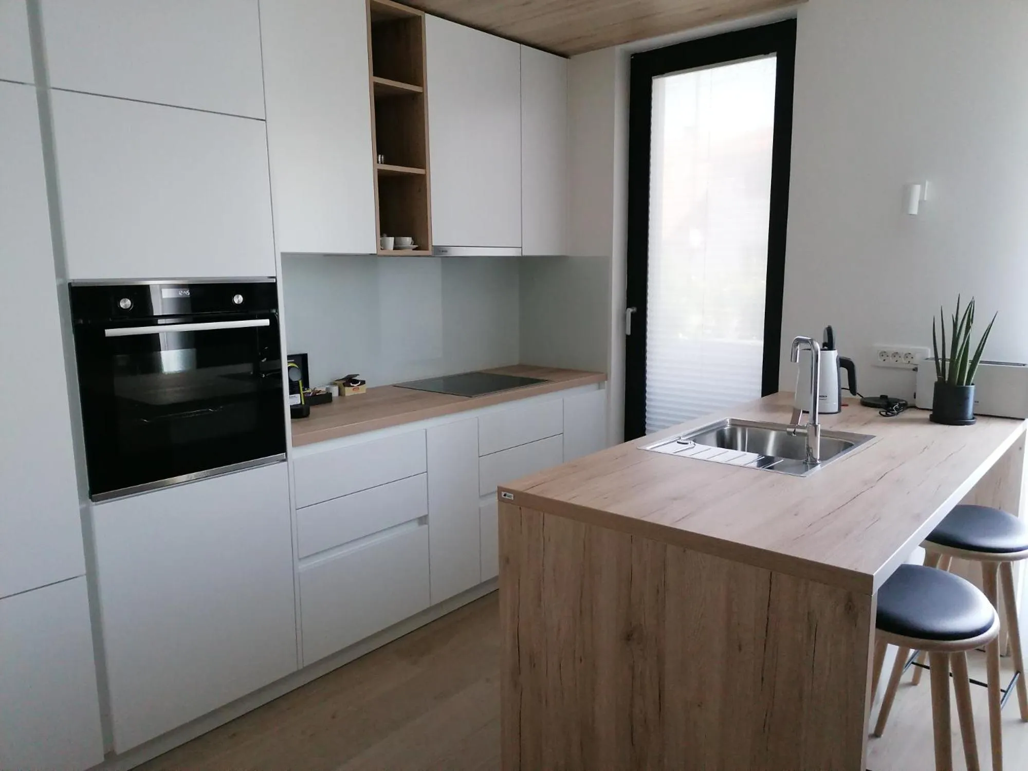 Kitchen or kitchenette in Regentova Suites Ljubljana