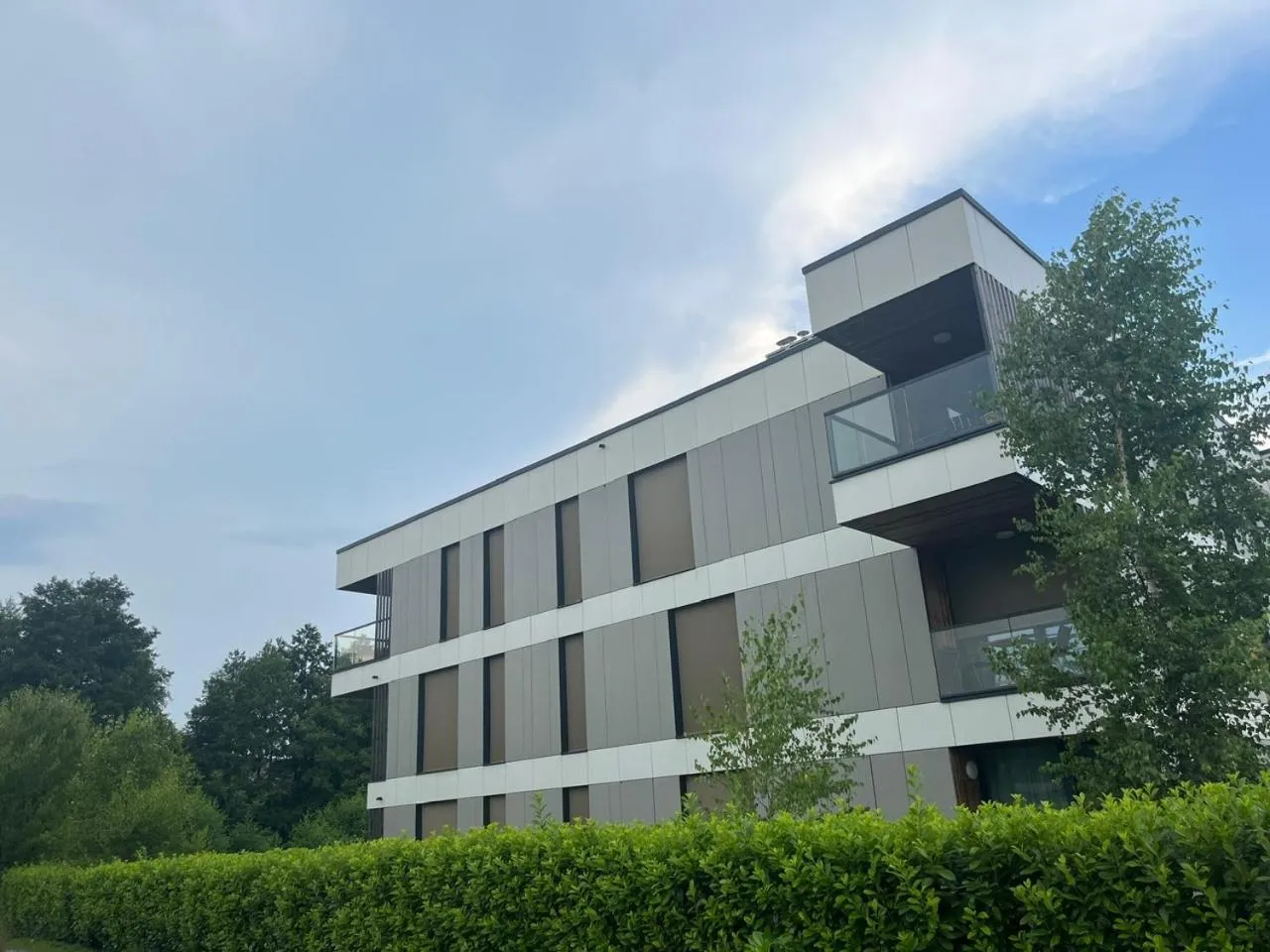 Property building in Regentova Suites Ljubljana