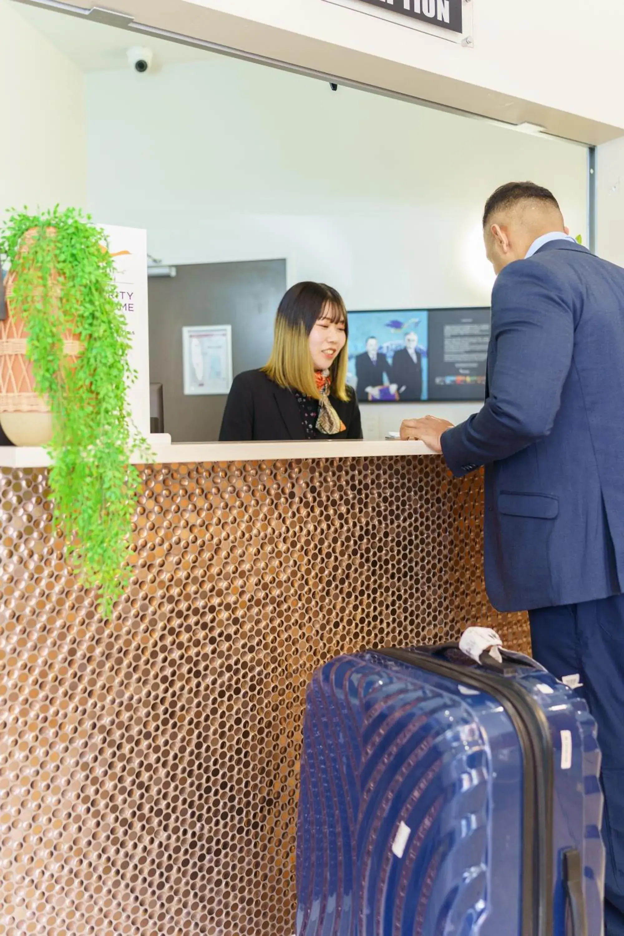 Lobby or reception in Ibis Styles Invercargill Lobby or reception in Ibis Styles Invercargill