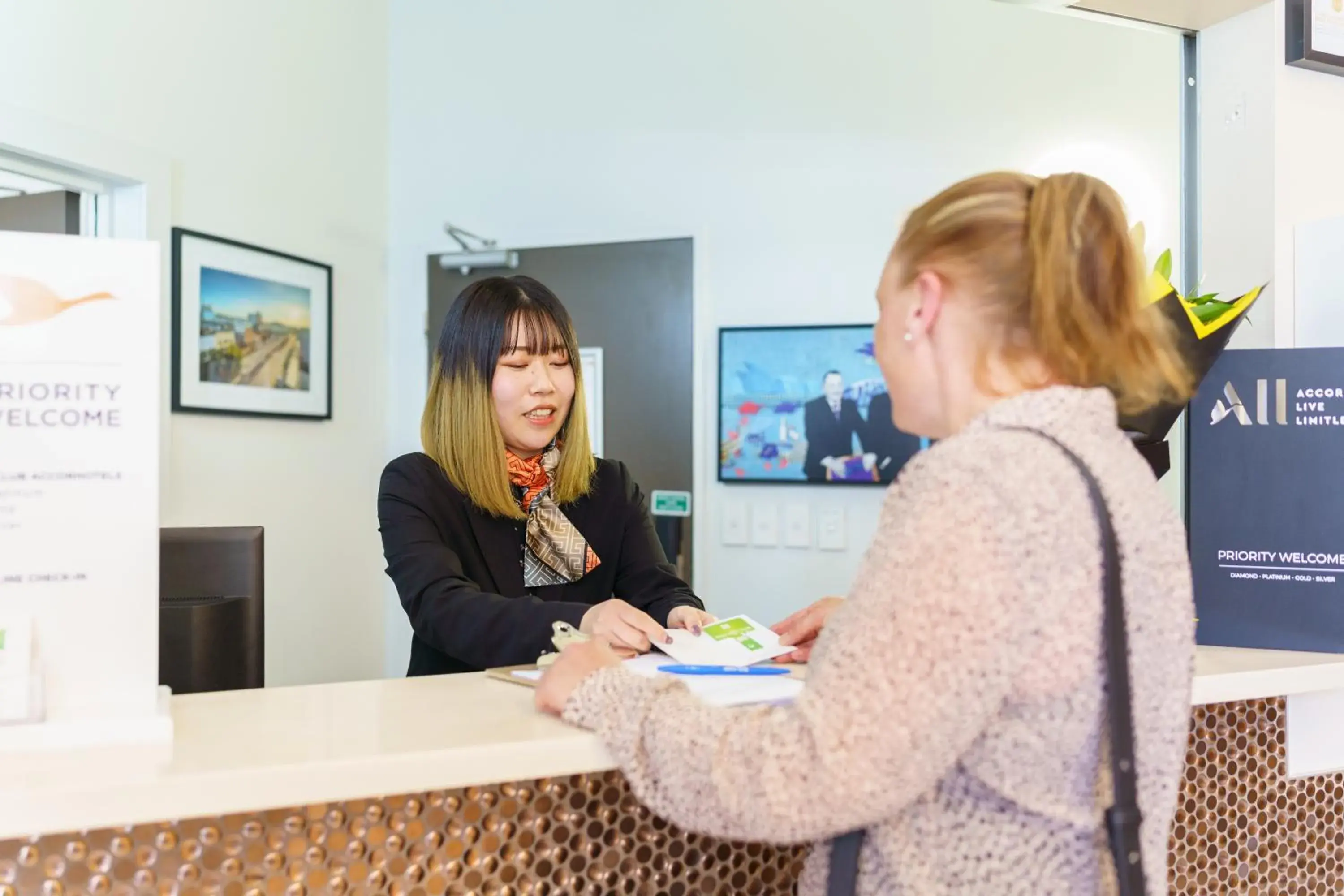 Lobby or reception in Ibis Styles Invercargill Lobby or reception in Ibis Styles Invercargill