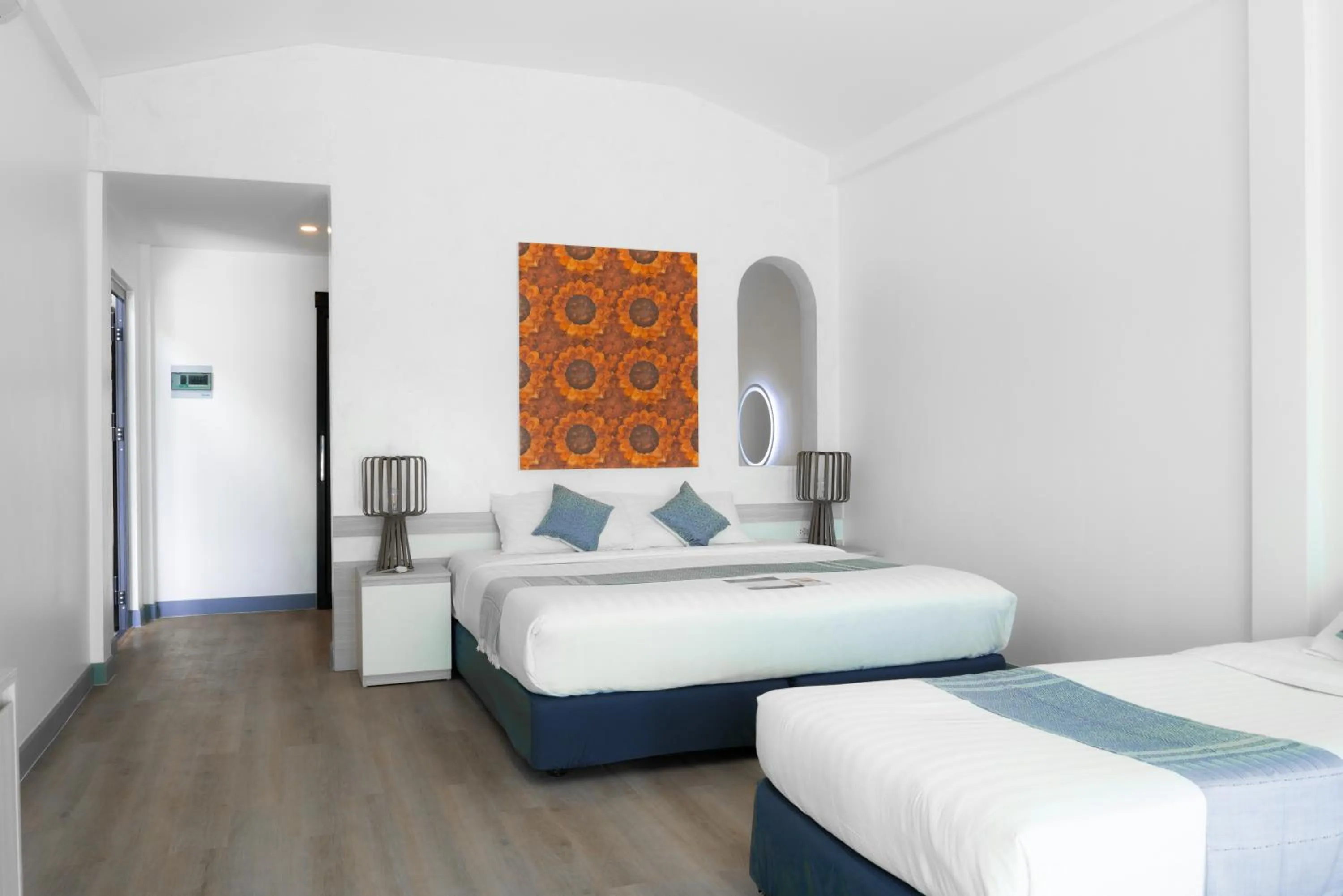 Bedroom, Bed in The Sanctuary Nam Ngum Beach Resort