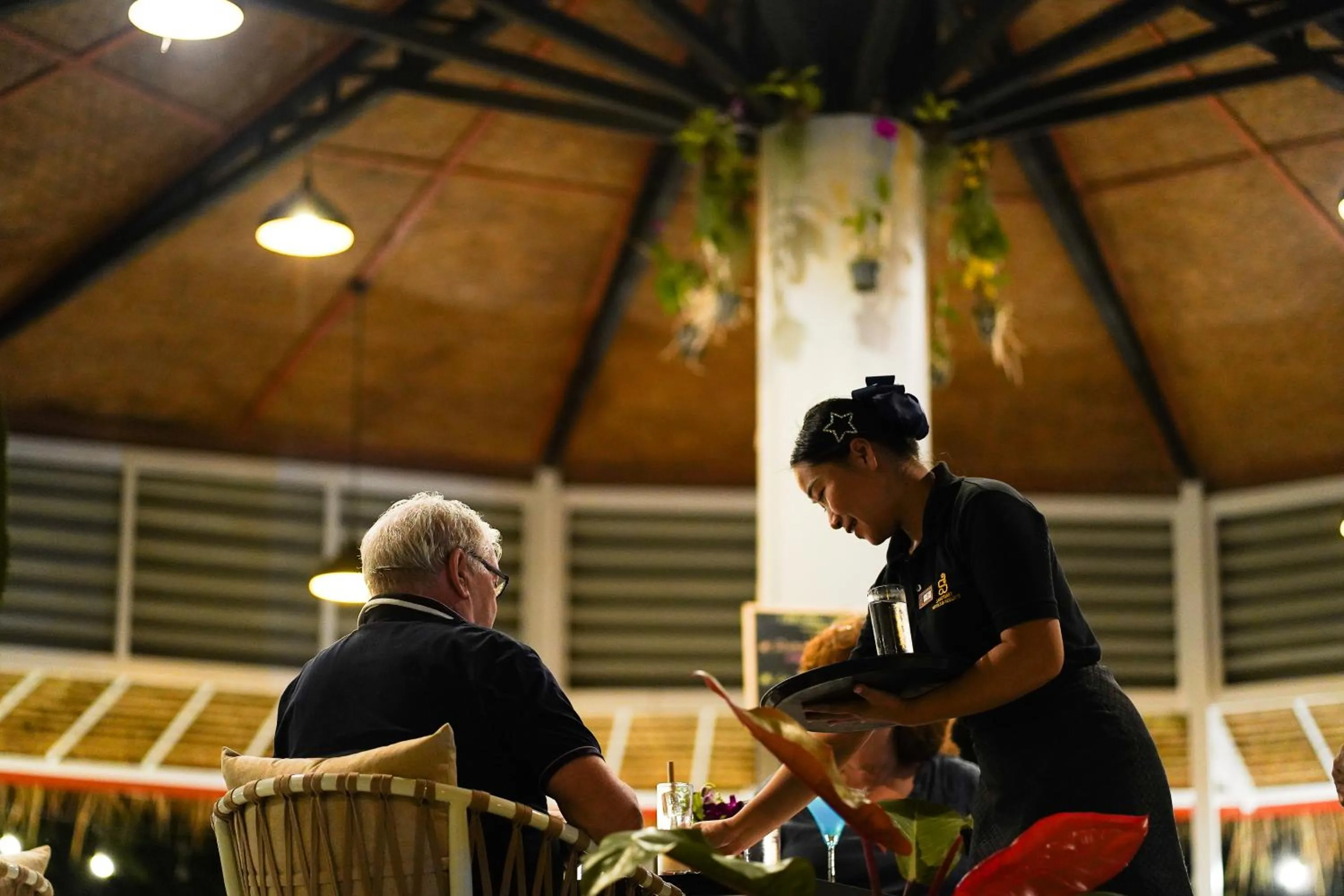 Restaurant/places to eat in The Sanctuary Nam Ngum Beach Resort