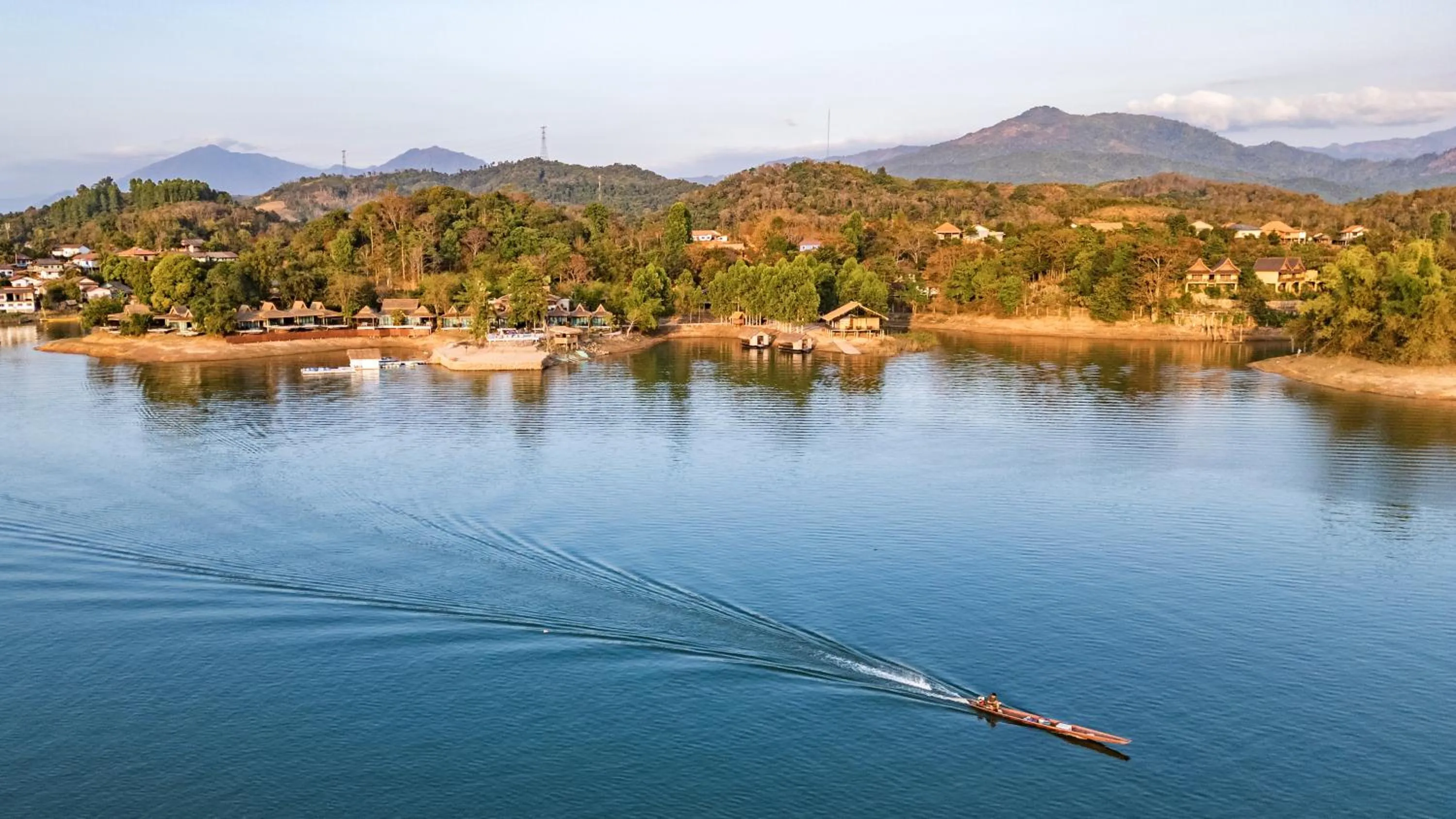 View (from property/room) in The Sanctuary Nam Ngum Beach Resort