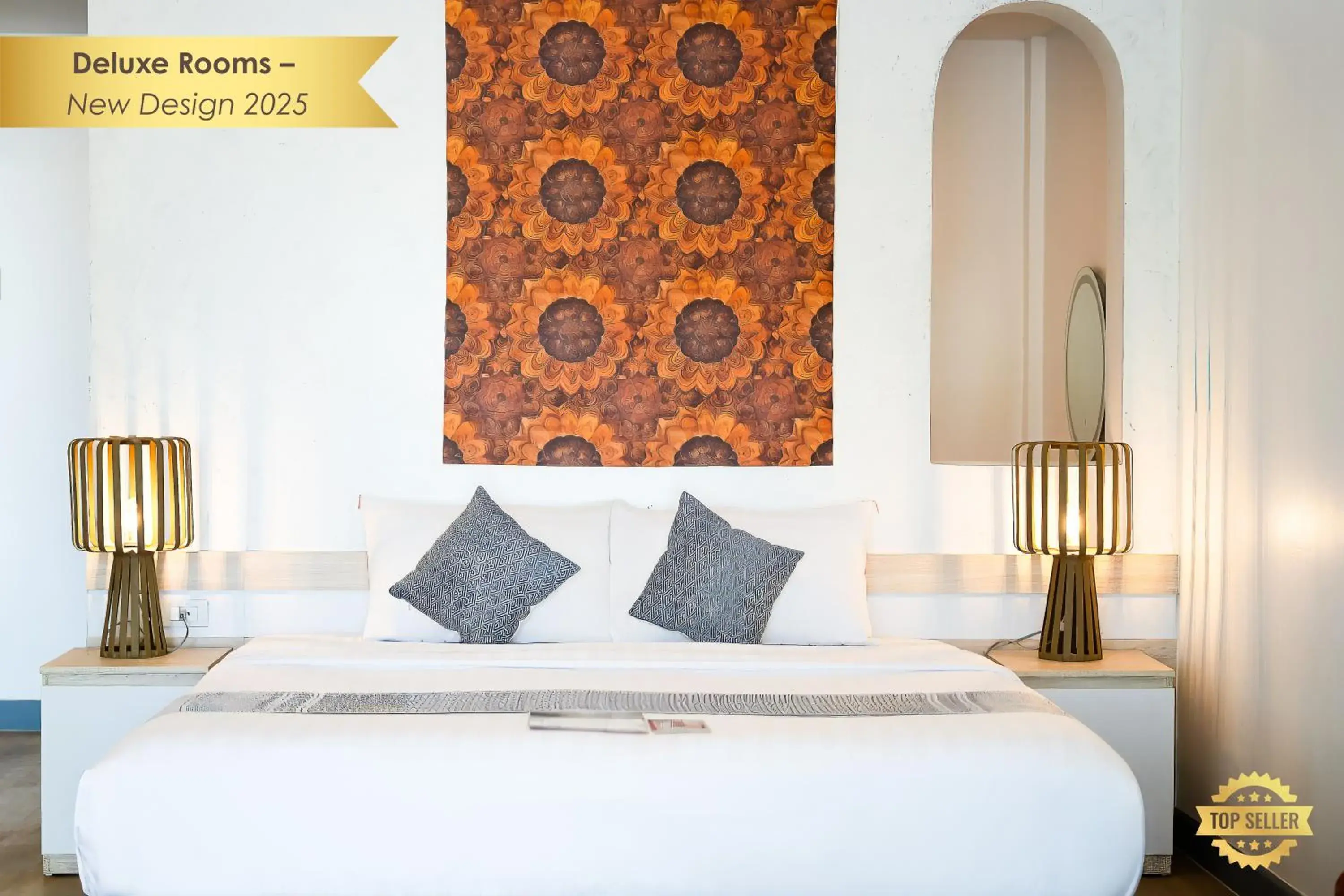 Bedroom, Bed in The Sanctuary Nam Ngum Beach Resort Bedroom, Bed in The Sanctuary Nam Ngum Beach Resort