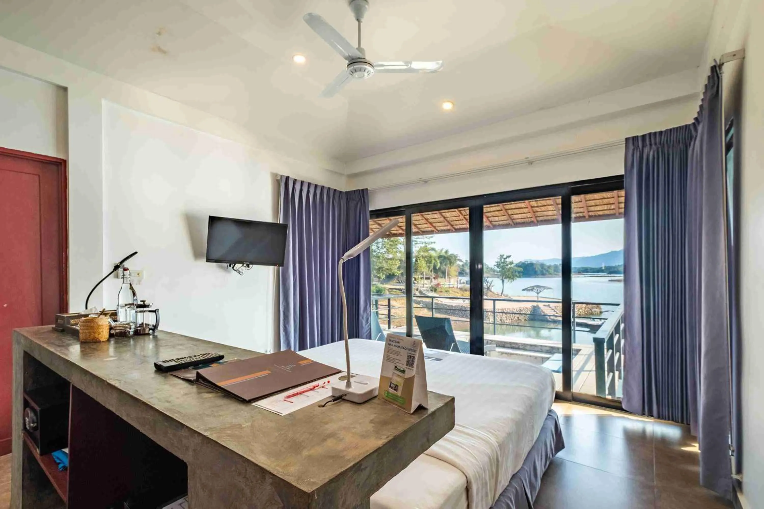 Lake view in The Sanctuary Nam Ngum Beach Resort