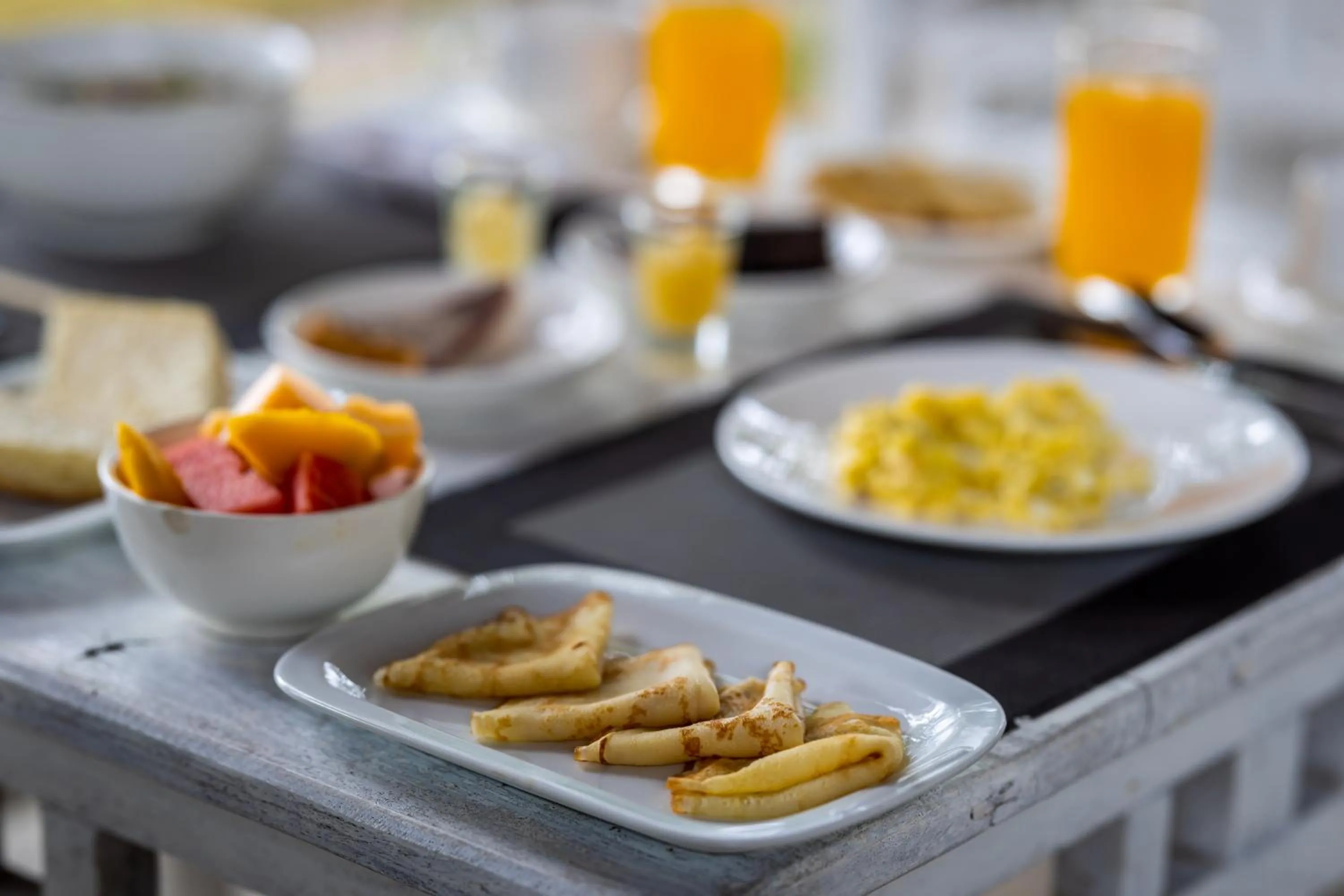 Breakfast in The Sanctuary Nam Ngum Beach Resort