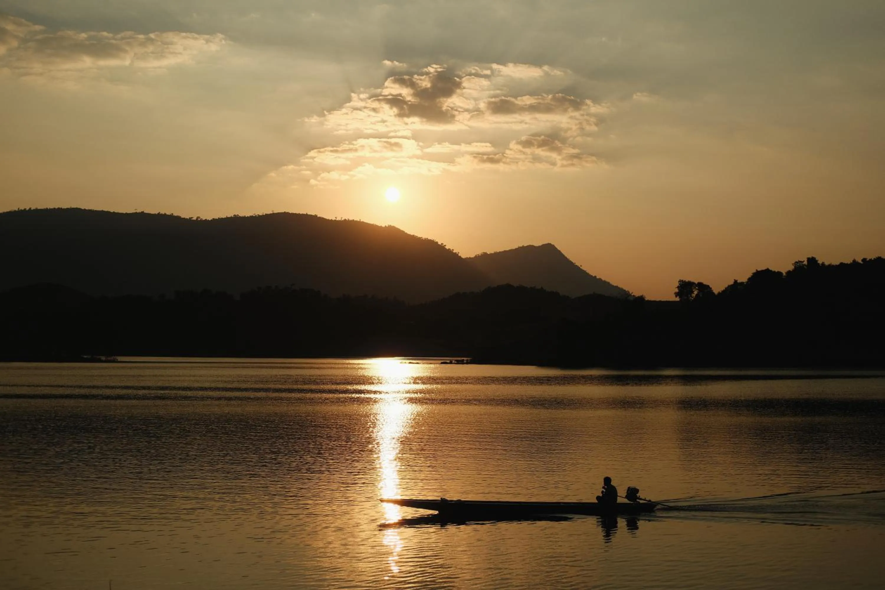 Lake view in The Sanctuary Nam Ngum Beach Resort