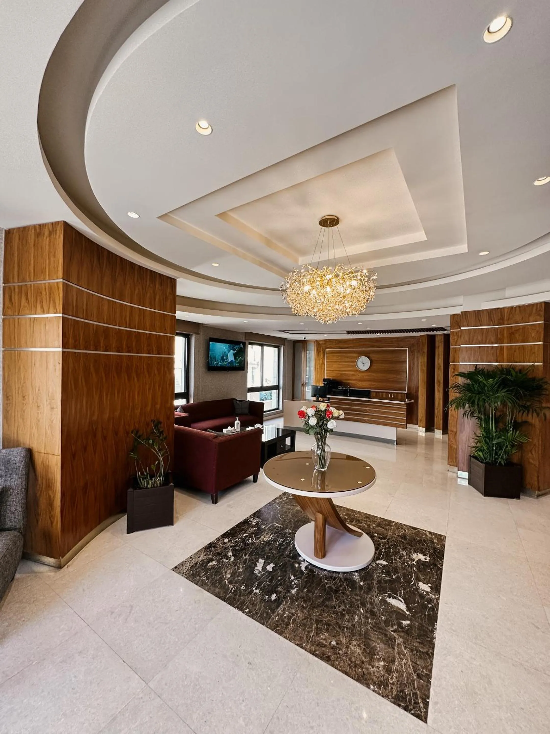 Lobby or reception in Celino Hotel