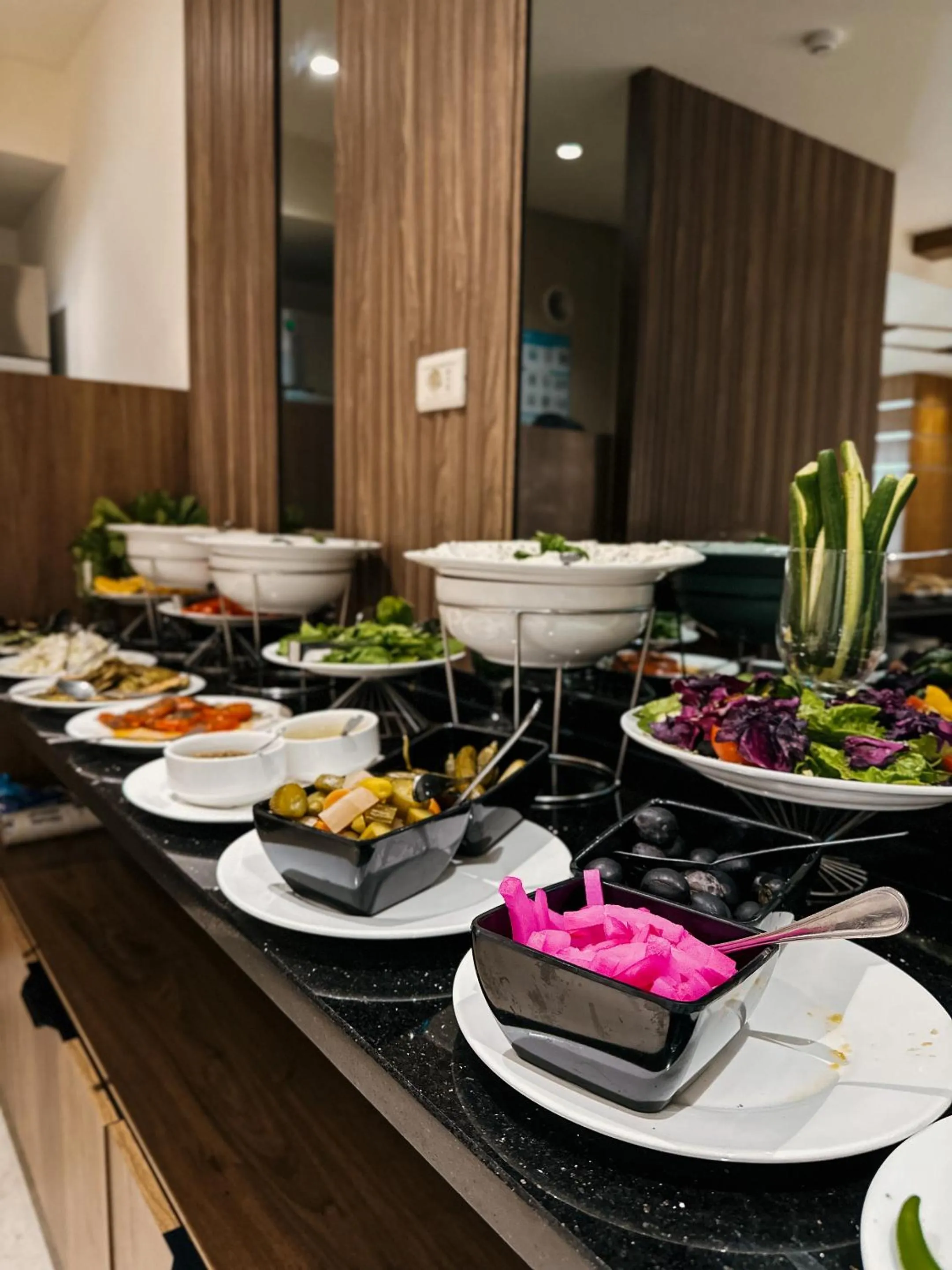 Buffet breakfast in Celino Hotel